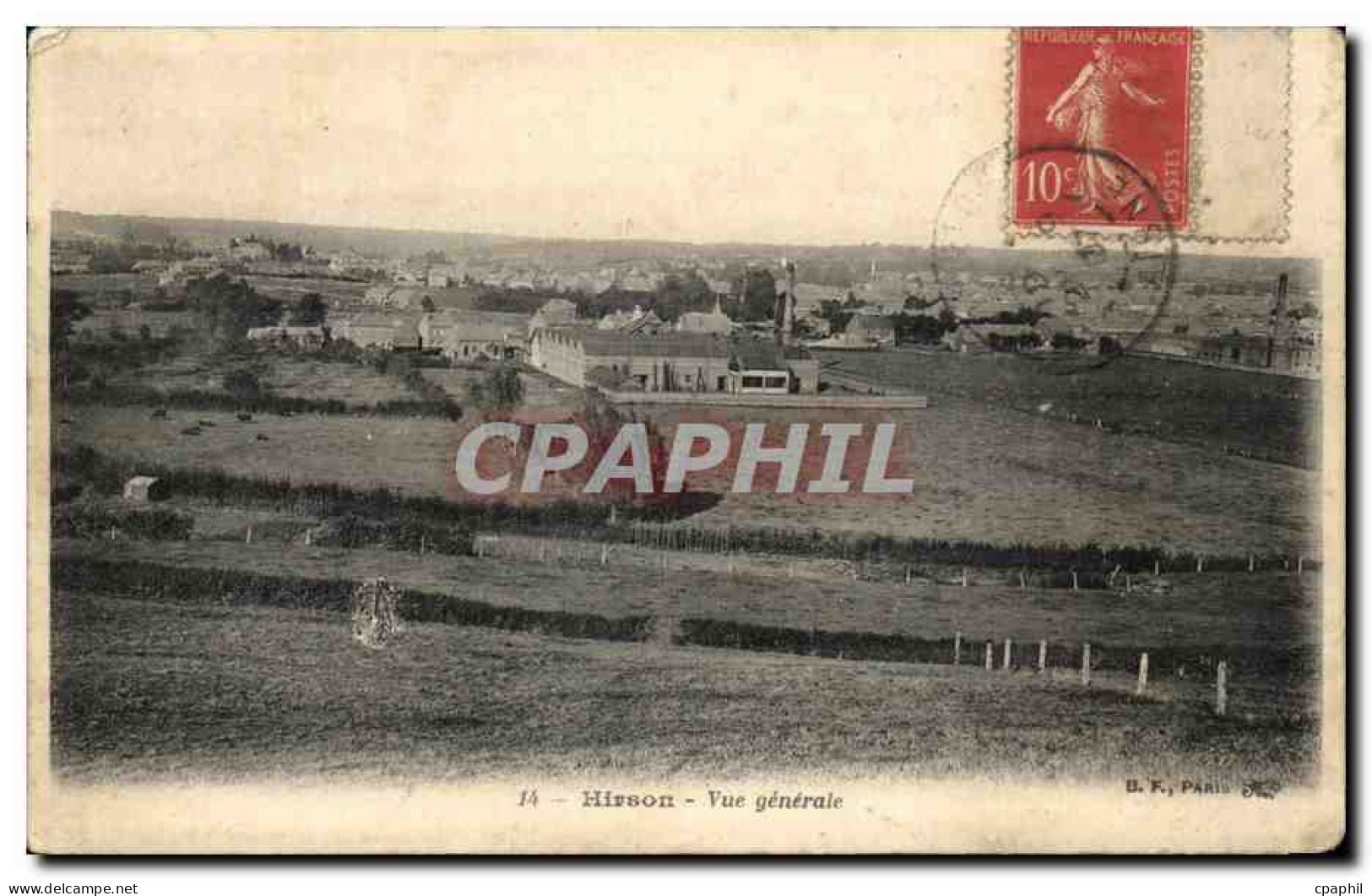 CPA Hirson Vue Generale