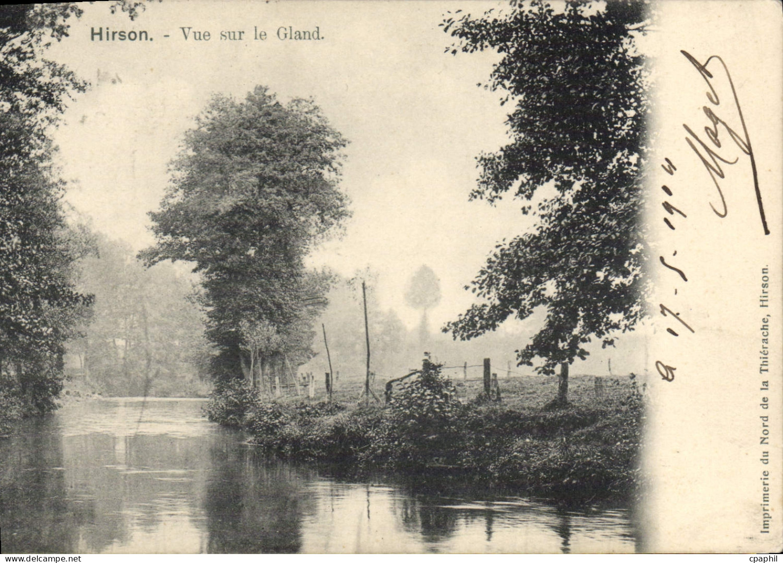CPA Hirson vue sur le Gland
