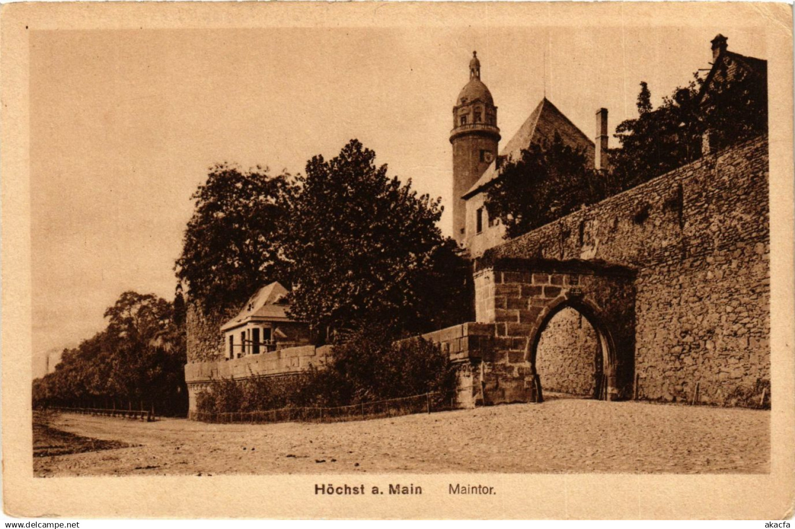 CPA Hochst- Maintor GERMANY (949688)