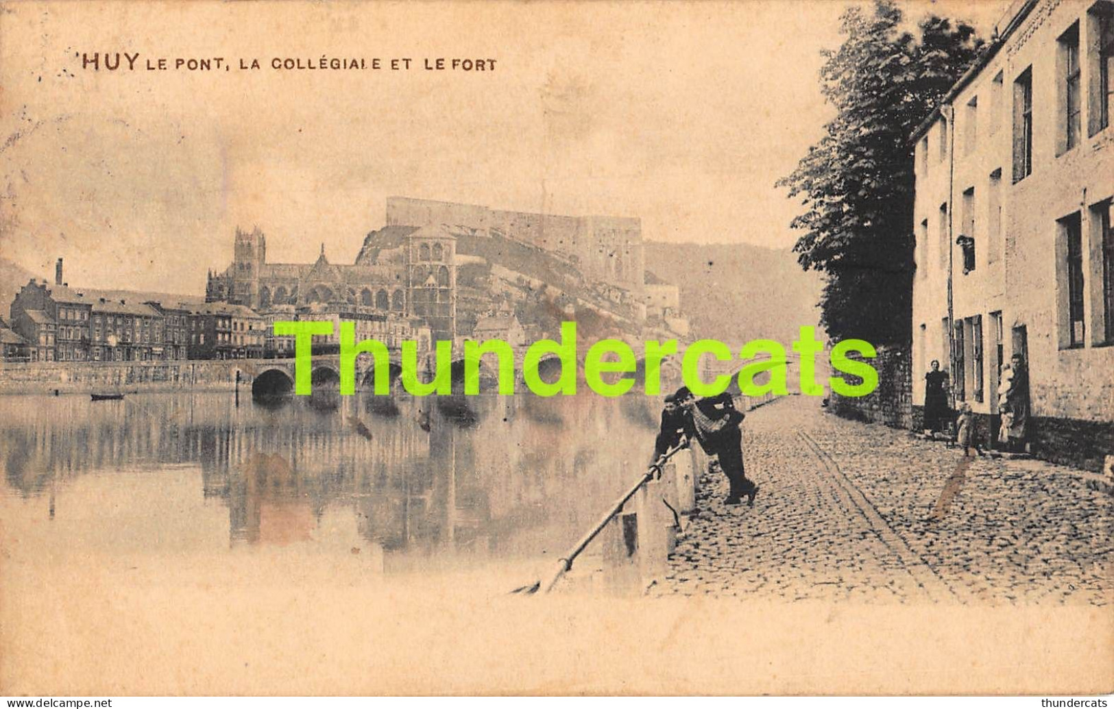 CPA HOEI HUY LE PONT LA COLLEGIALE ET LE FORT