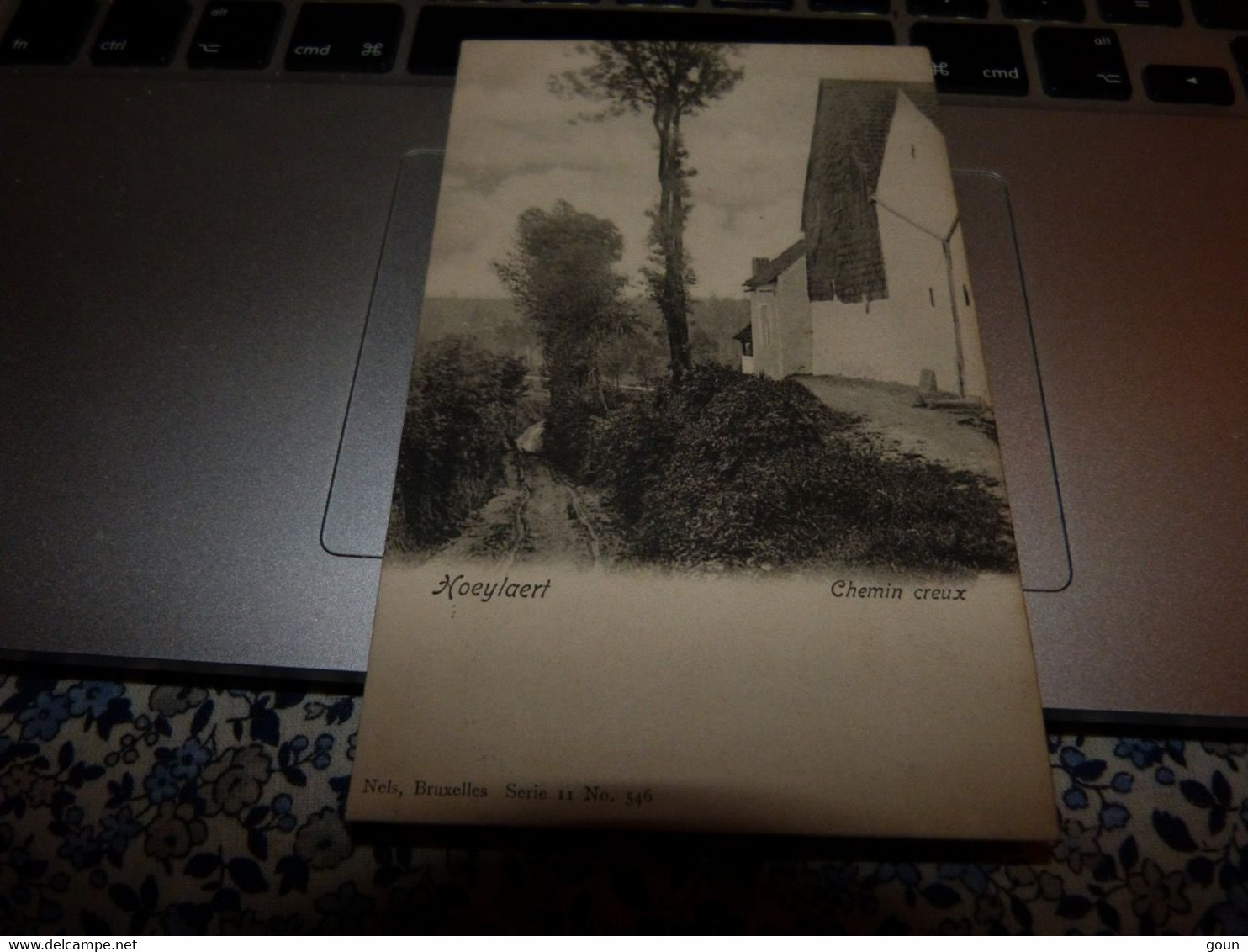 Cpa Hoeylaert Chemin creux Hoeilaart