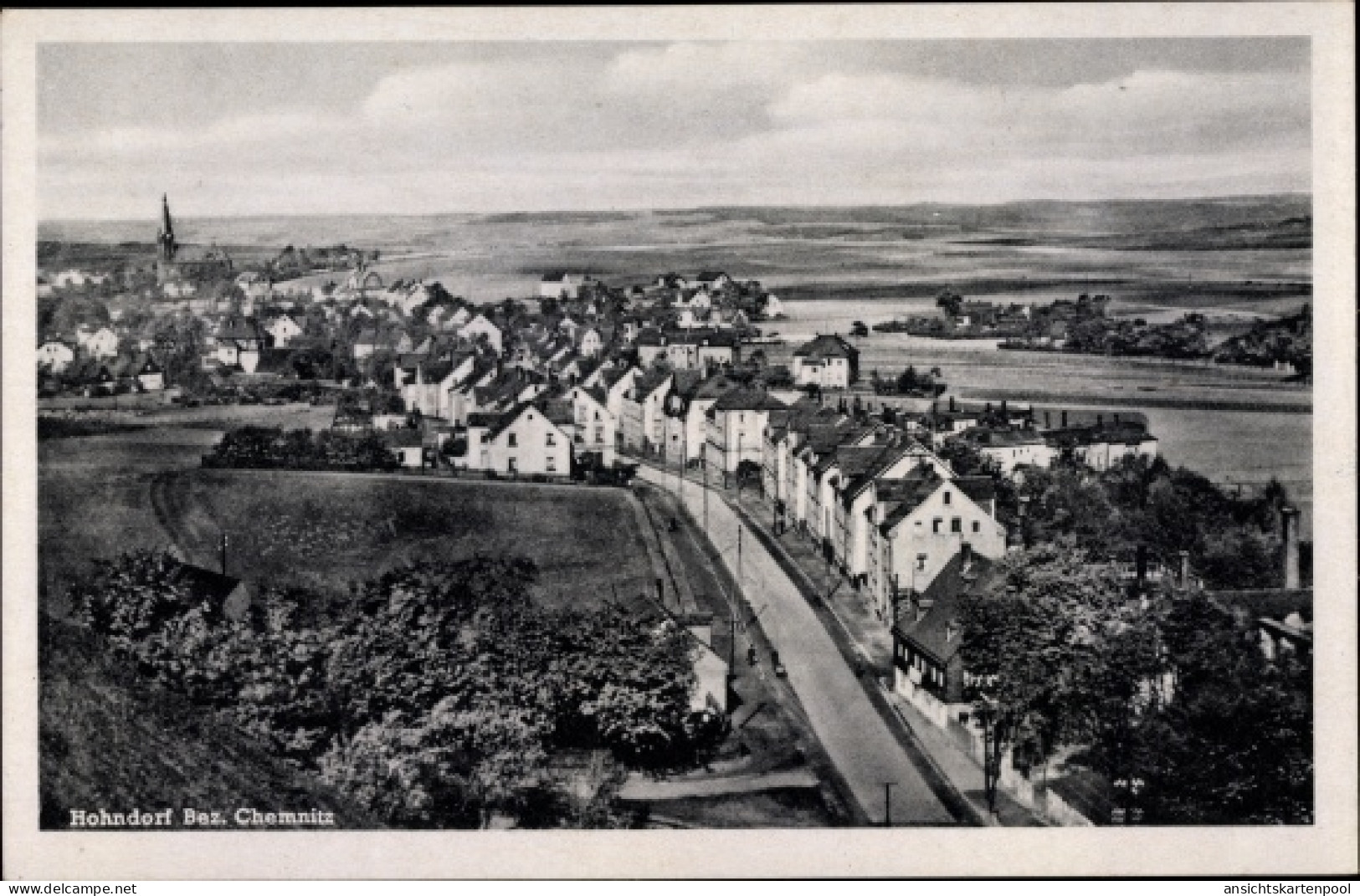 CPA Hohndorf im Erzgebirgsvorland, Gesamtansicht