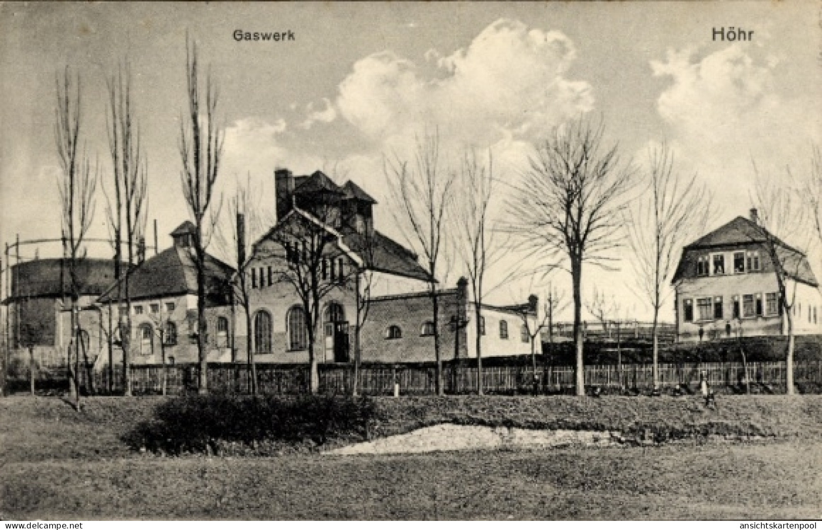 CPA Höhr Grenzhausen im Westerwald, Gaswerk