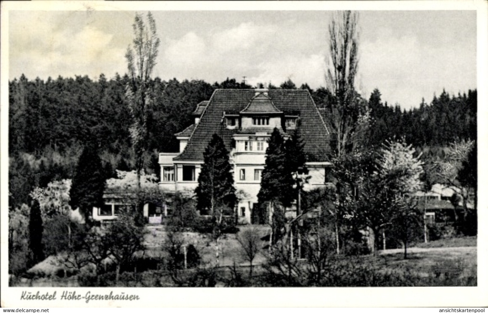 CPA Höhr Grenzhausen im Westerwald, Kurhotel