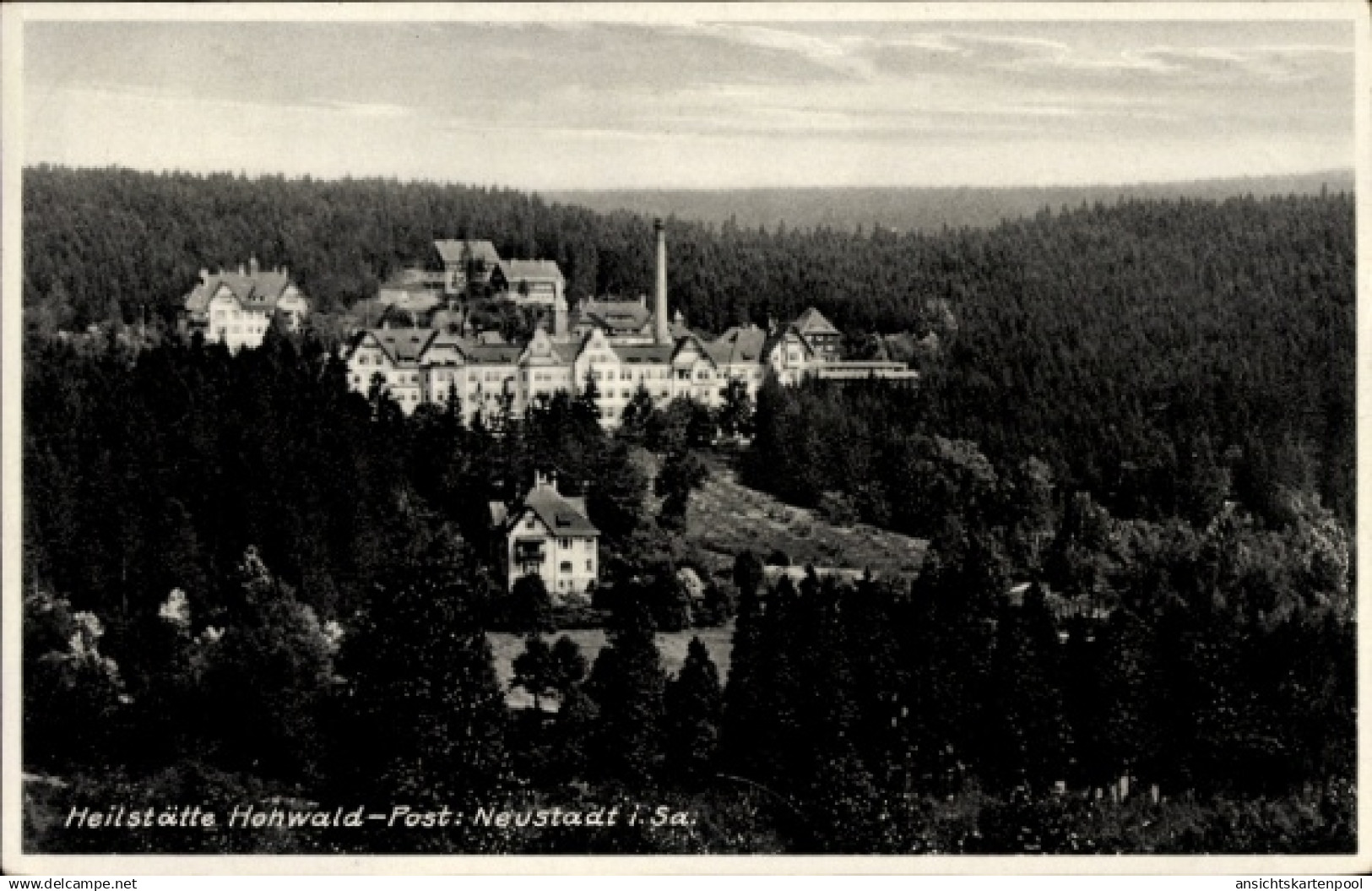 CPA Hohwald Neustadt in Sachsen, Heilstätte Hohwald