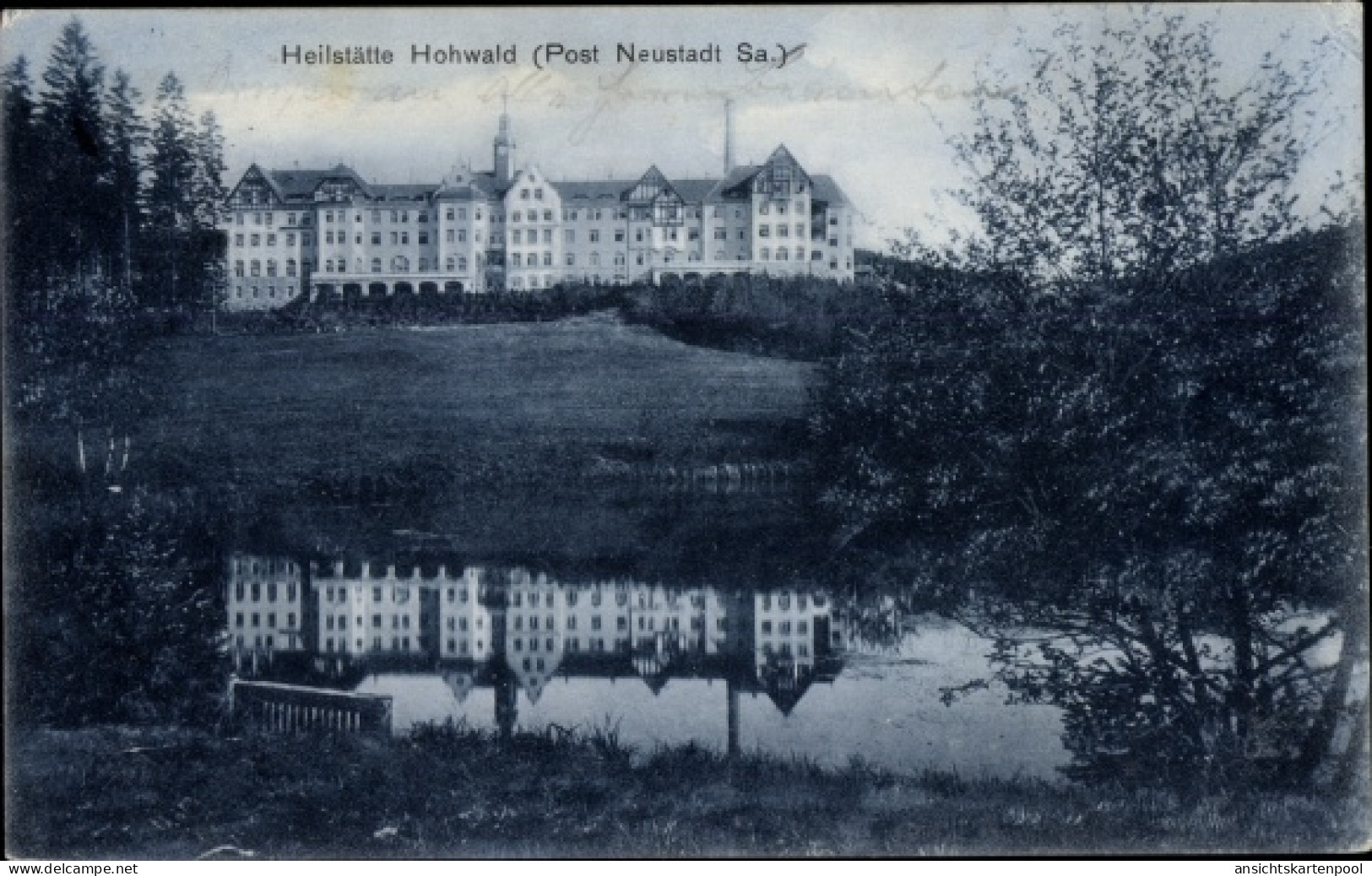 CPA Hohwald Neustadt in Sachsen, Heilstätte Hohwald