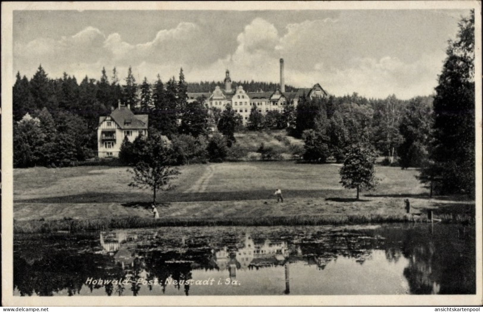 CPA Hohwald Neustadt in Sachsen, Heilstätte Hohwald