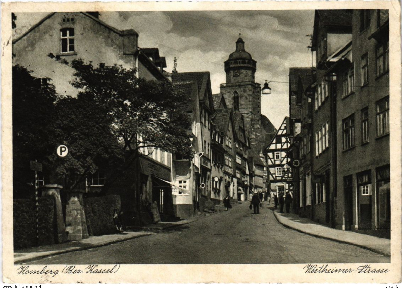 CPA Homberg Westheimerstrasse GERMANY (1018160)