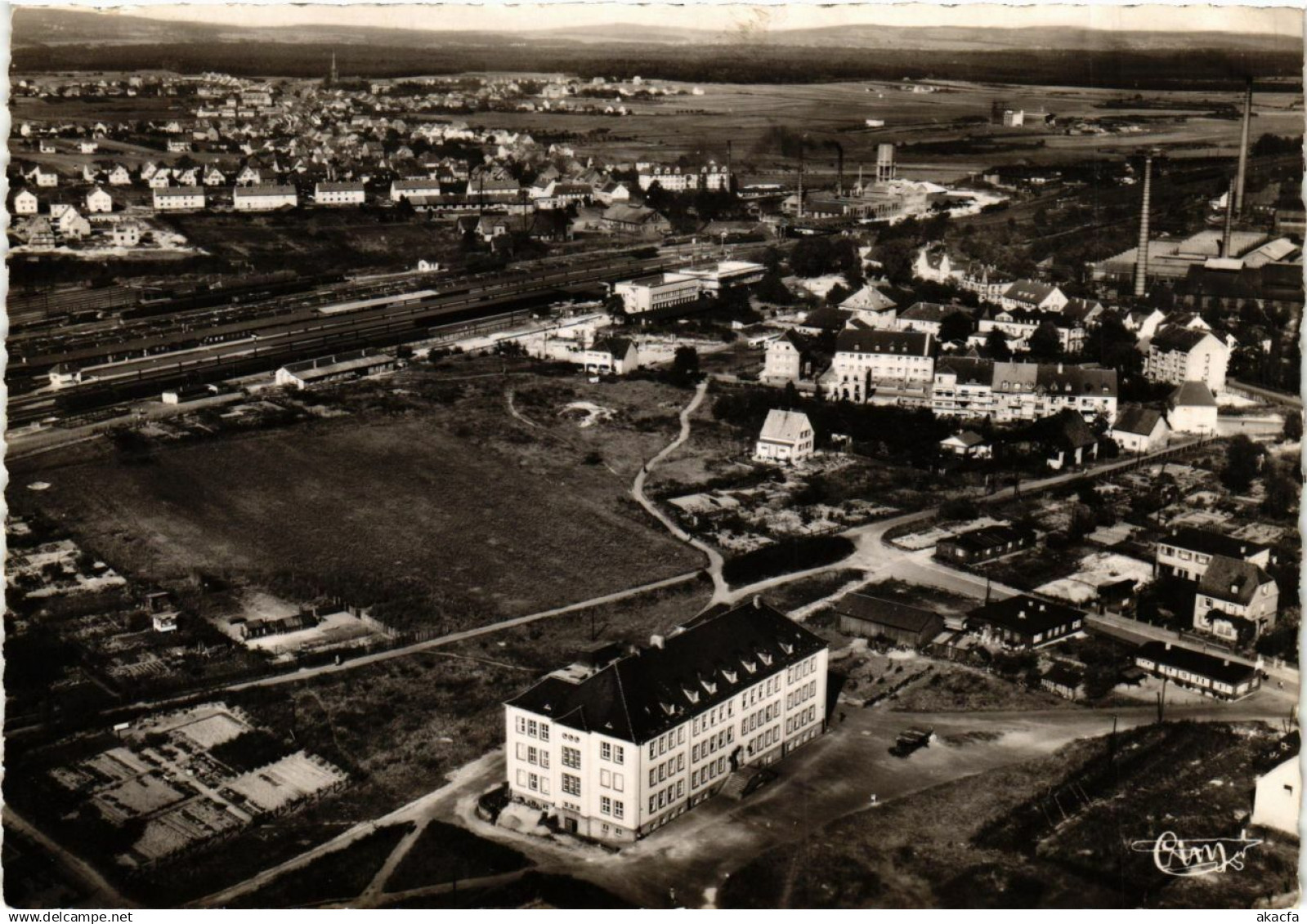 CPA Homburg Luftaufnahme GERMANY (950357)