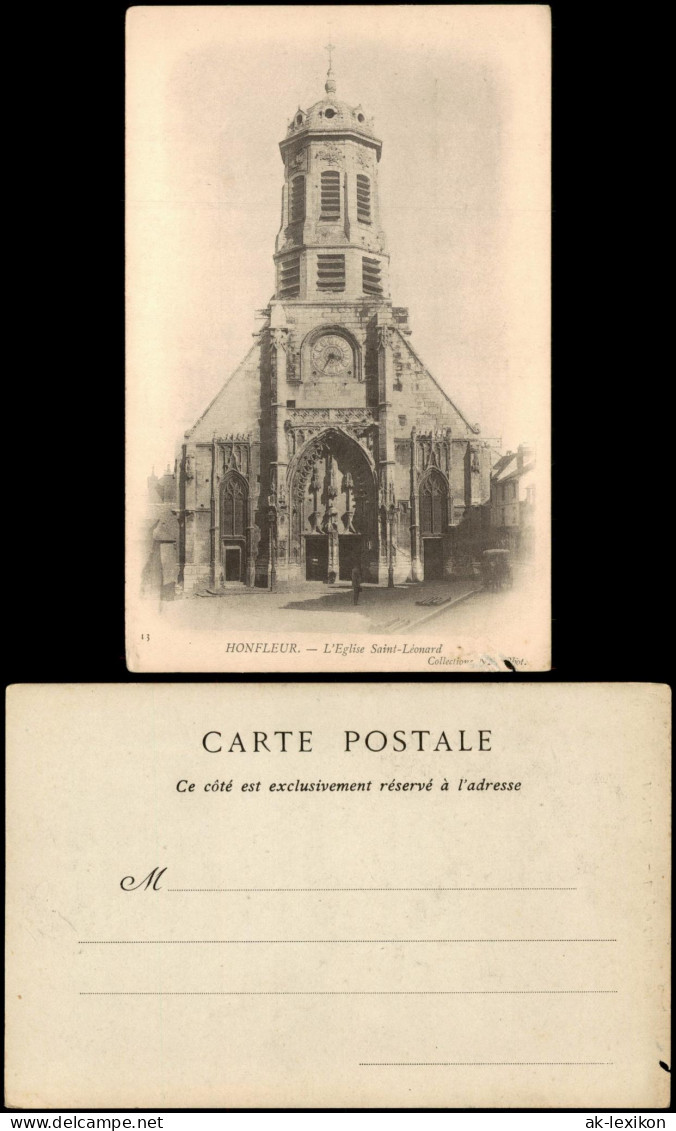 CPA Honfleur Kirche HONFLEUR Eglise Saint-Léonard 1900