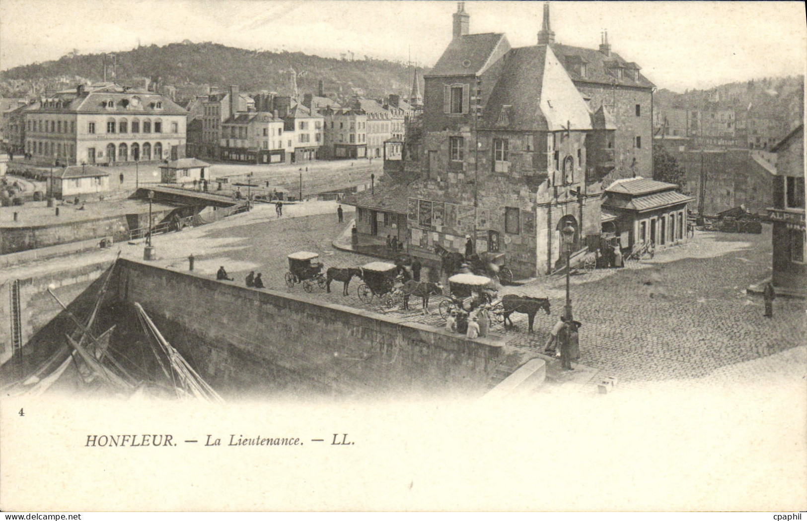 CPA Honfleur La Lieutenance