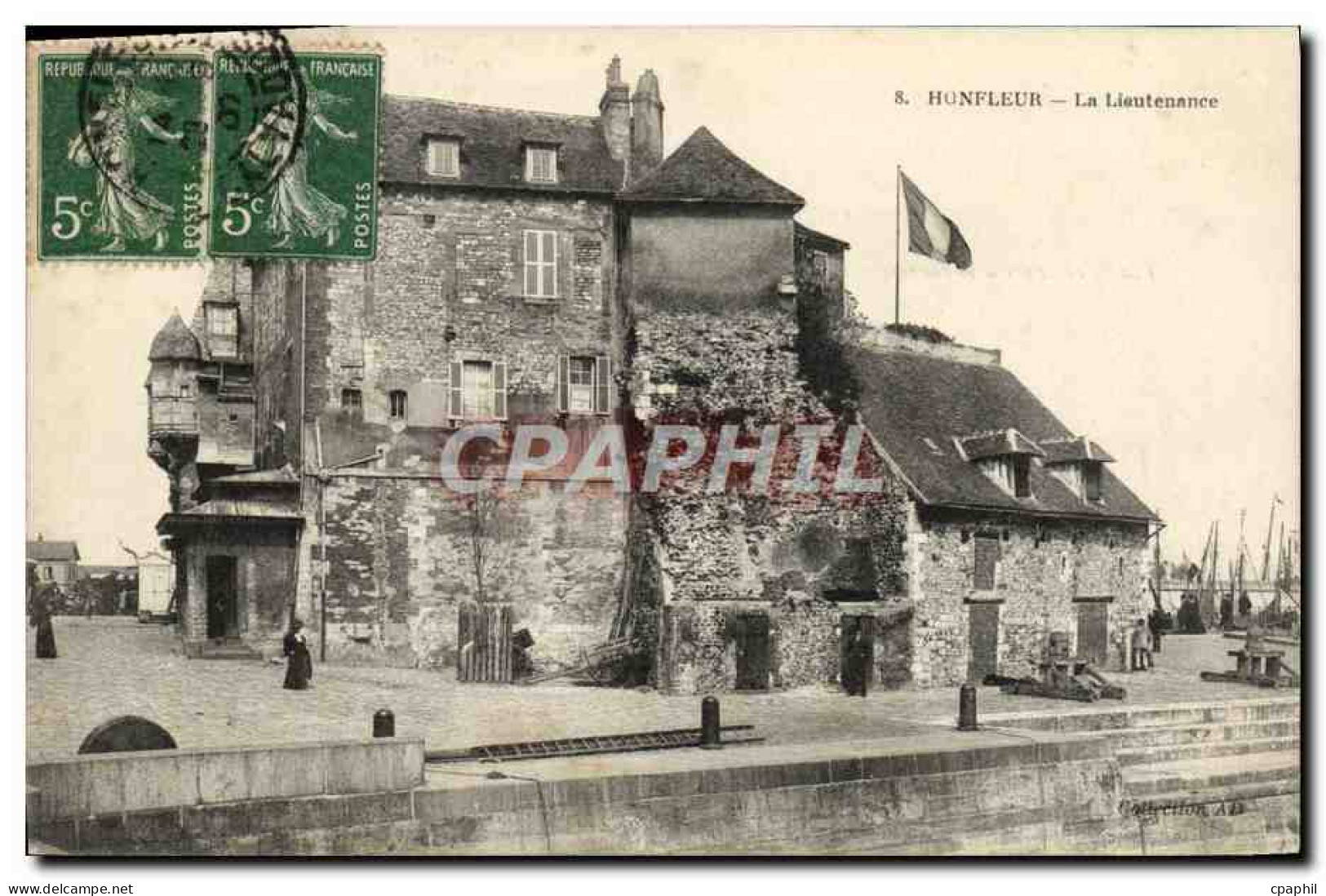 CPA Honfleur La Lieutenance