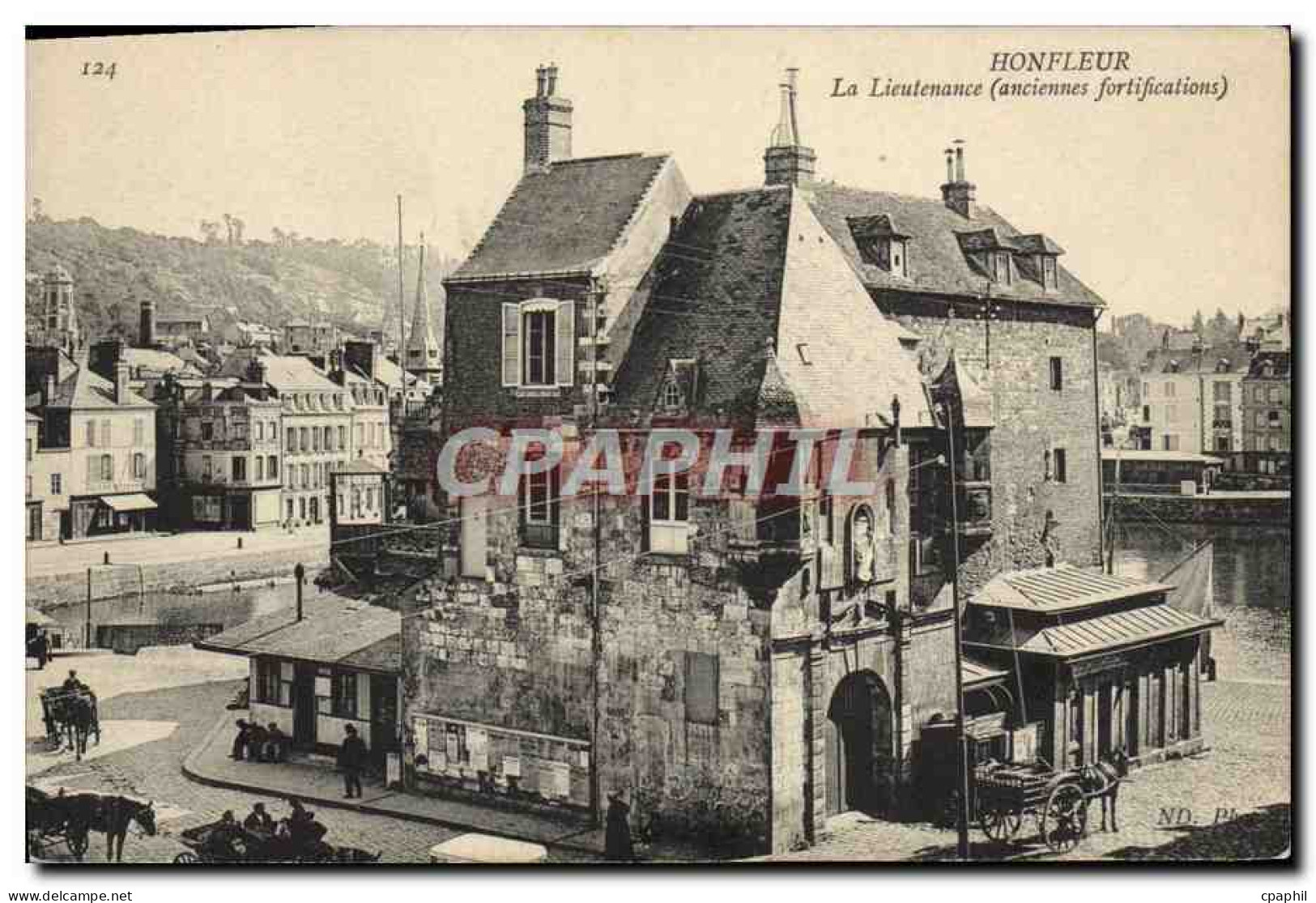 CPA Honfleur La Lieutenance
