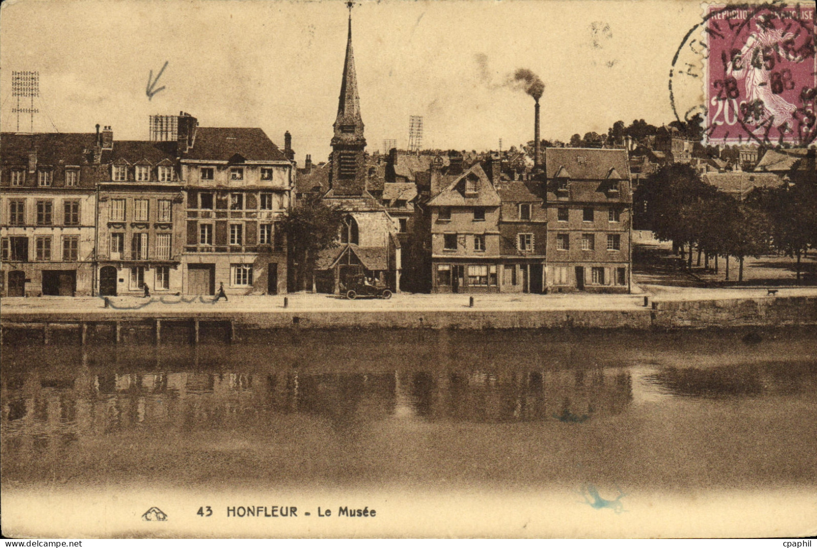 CPA Honfleur Musee