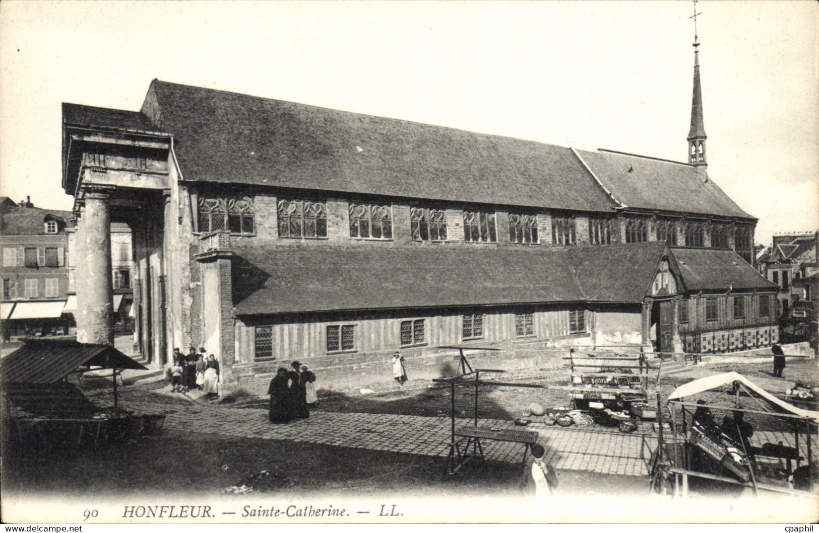 CPA Honfleur Sainte Catherine
