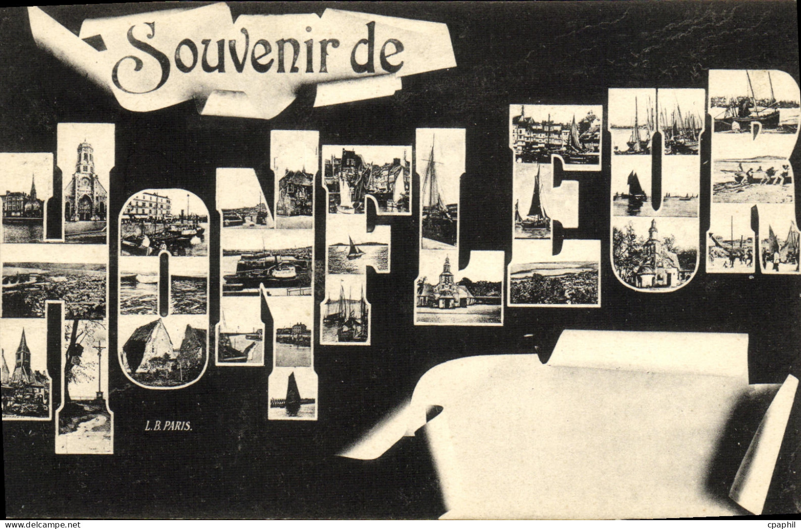 CPA Honfleur Souvenir