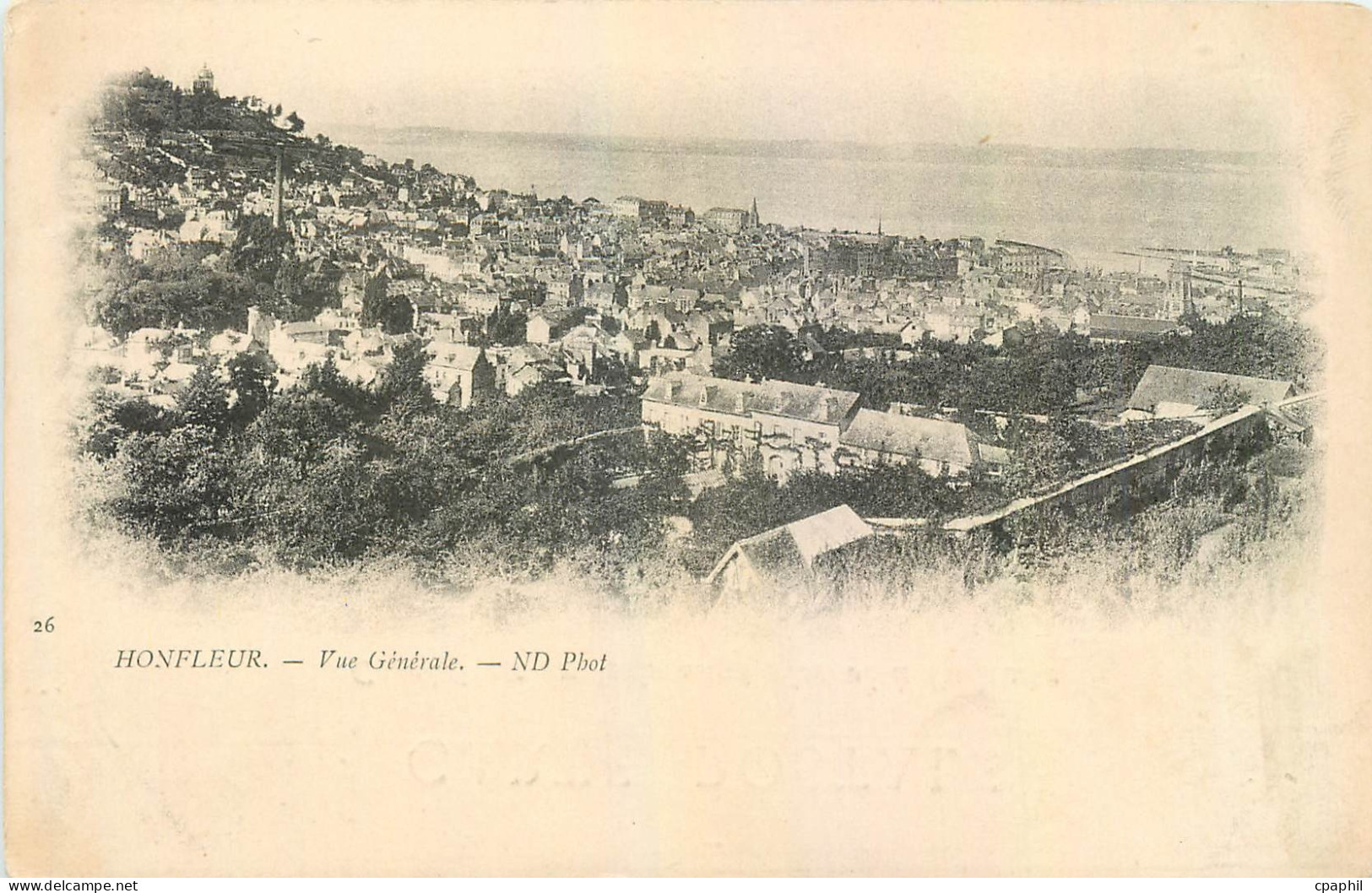 CPA Honfleur Vue Generale