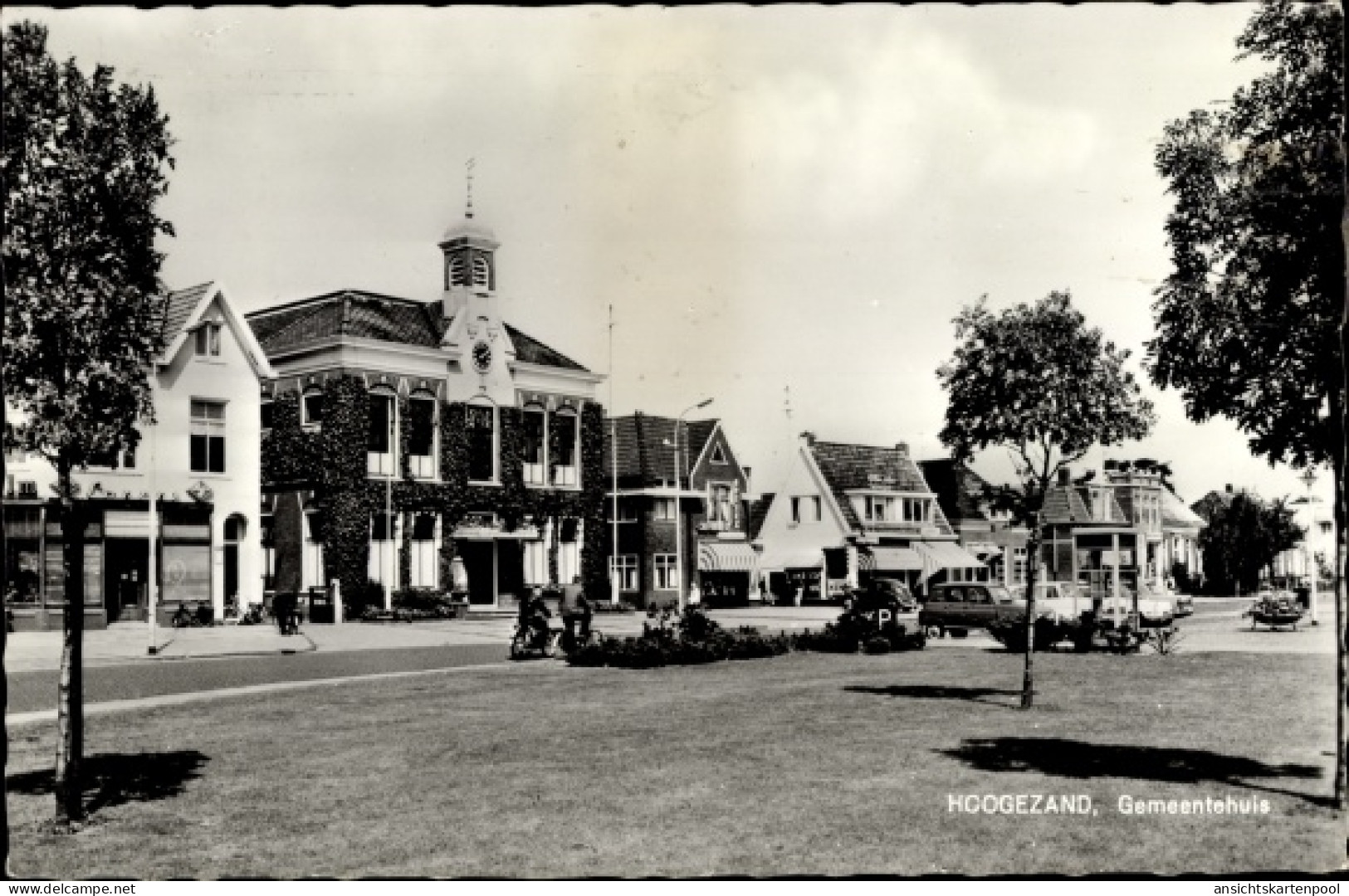 CPA Hoogezand Groningen Niederlande, Gemeentehuis