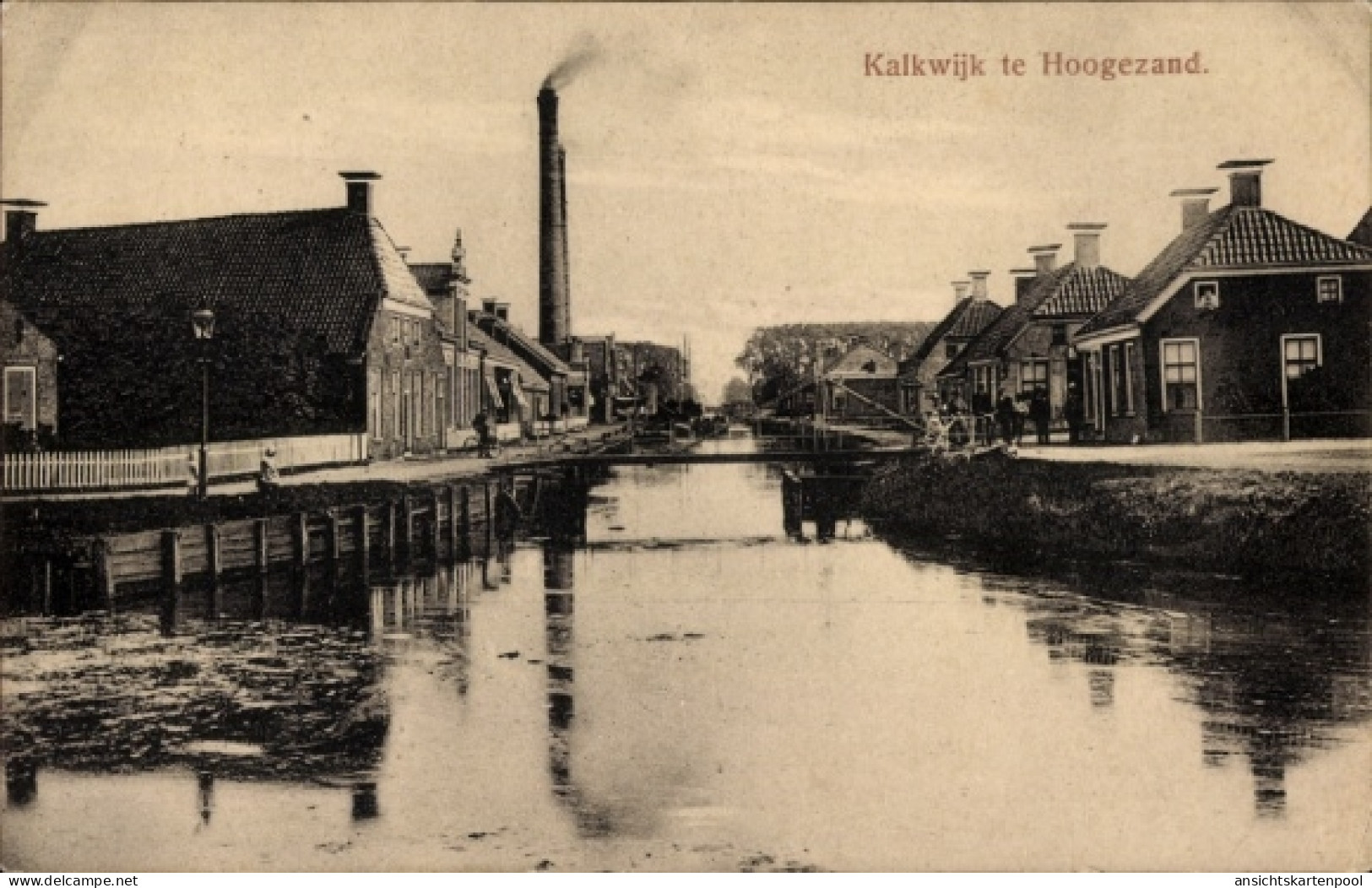 CPA Hoogezand Sappemeer Groningen, Kalkwijk