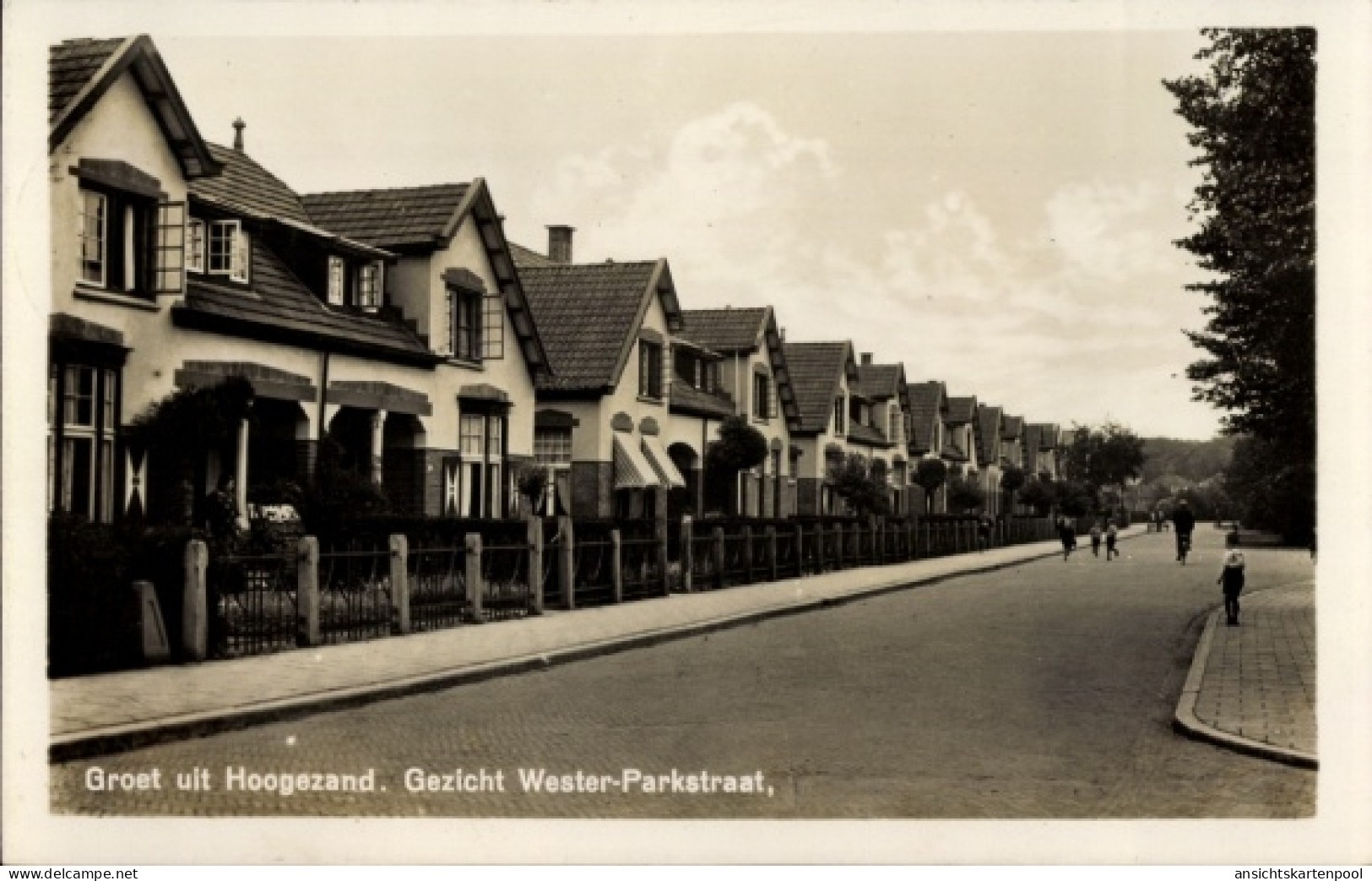 CPA Hoogezand Sappemeer Groningen, Wester-Parkstraat