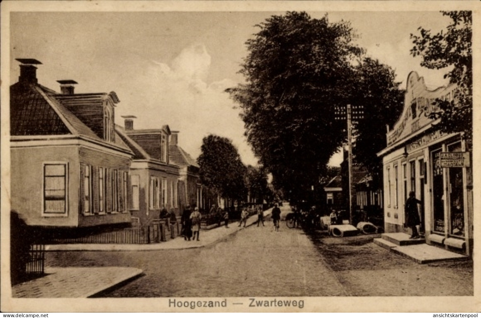 CPA Hoogezand Sappemeer Groningen, Zwarteweg