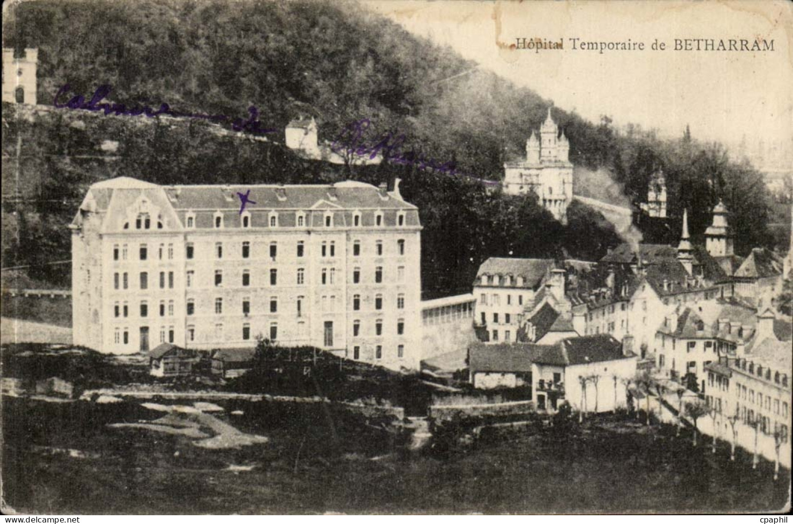 CPA Hopital temporaire de Betharram