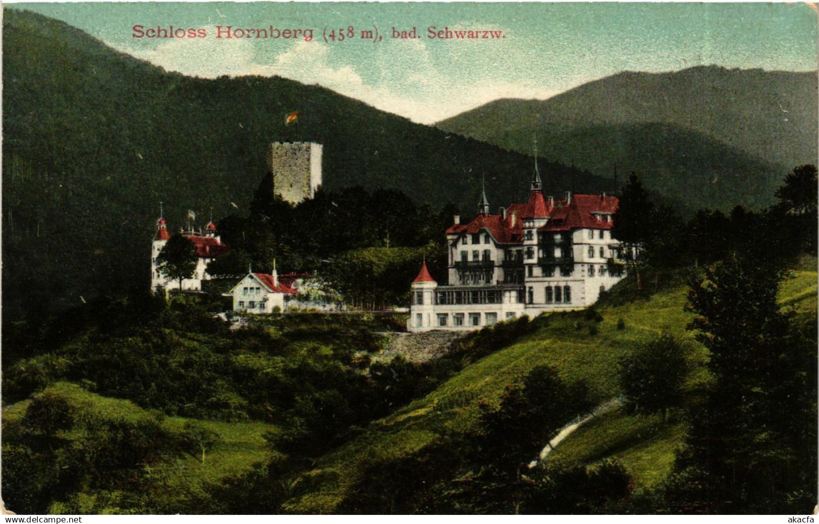CPA Hornberg Schloss GERMANY (934617)