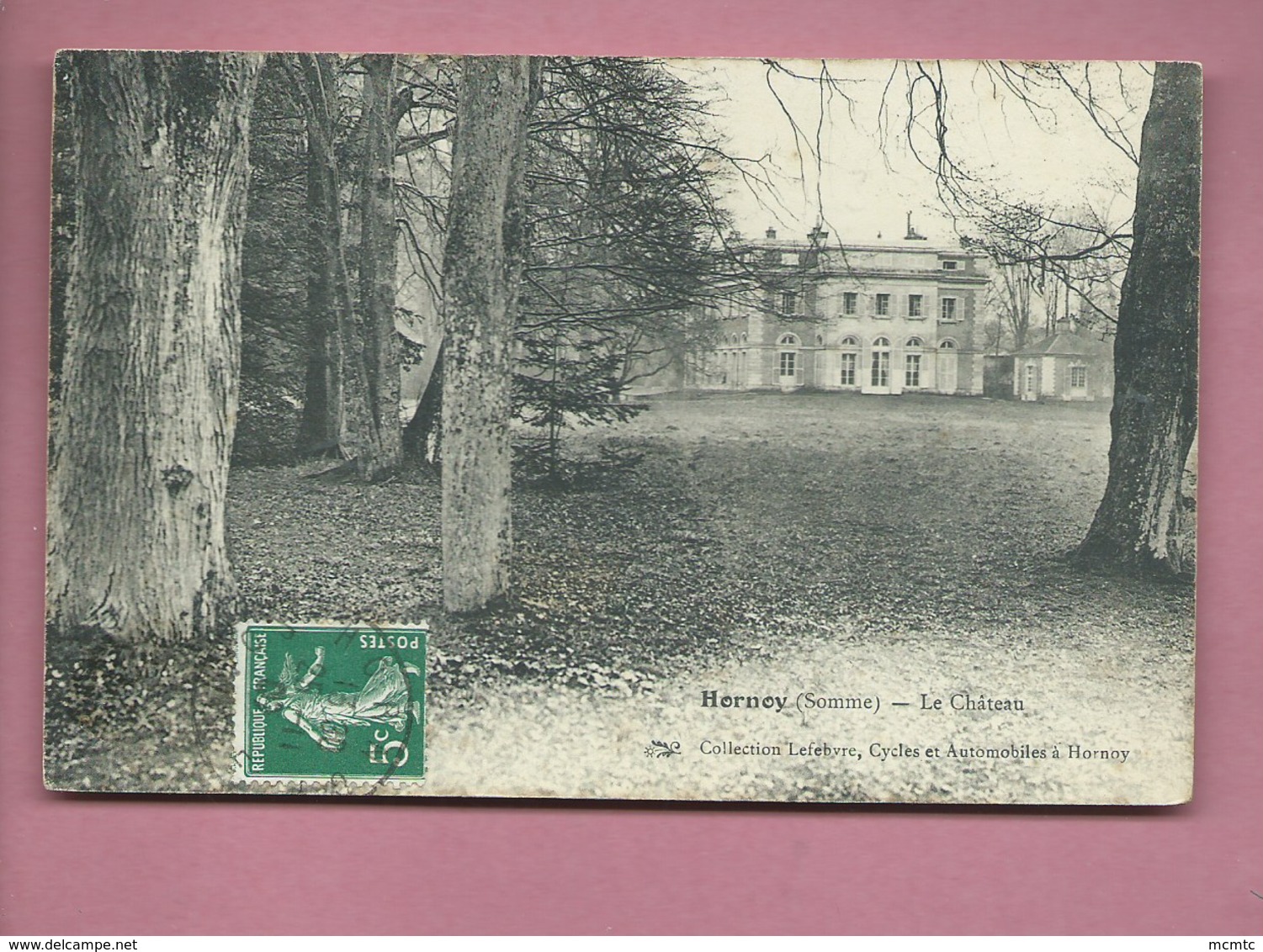 CPA   -   Hornoy  -(Somme) - Le Château