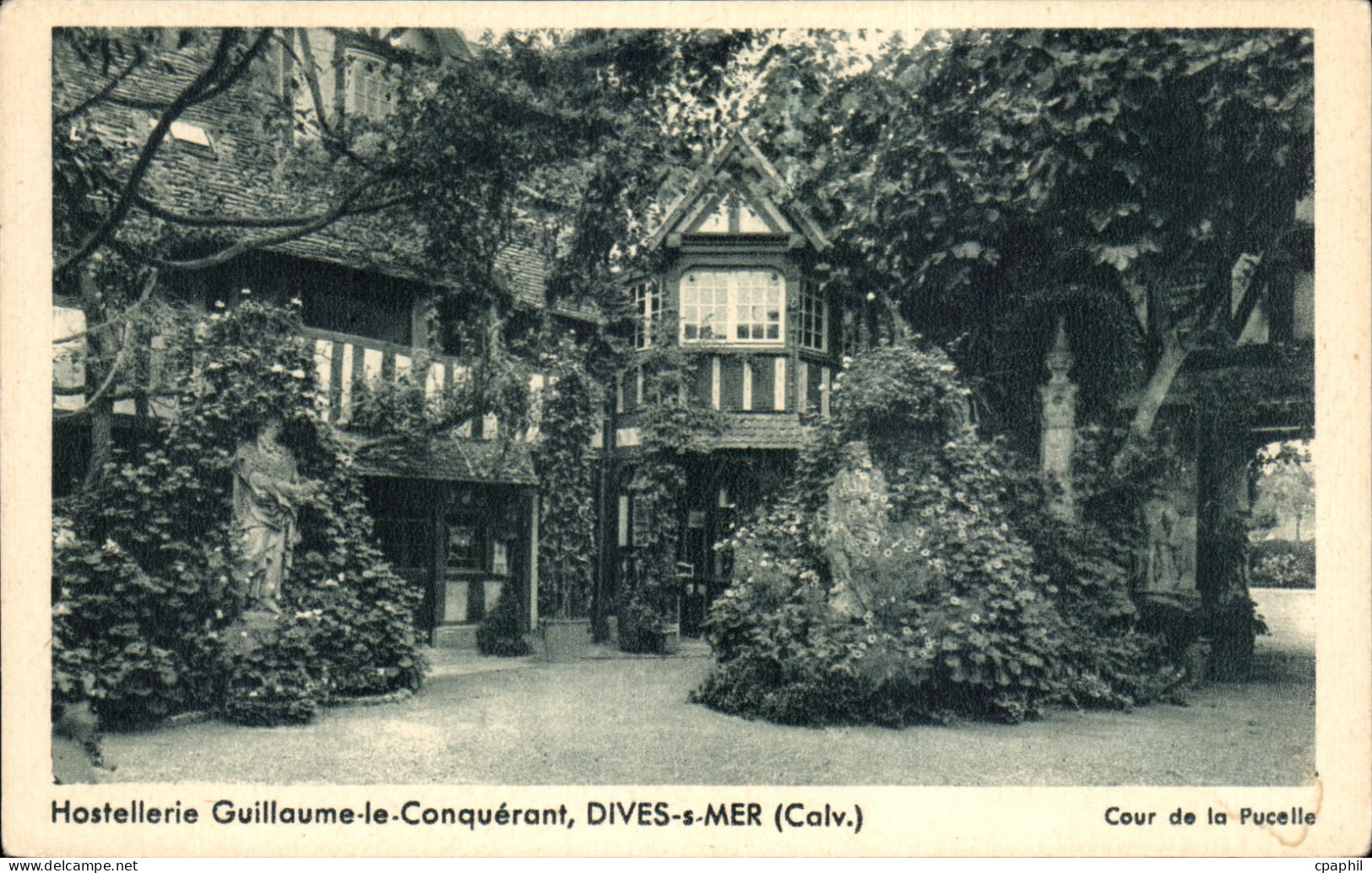 CPA Hostellerie Guillaume le Conquerant Dives s Mer