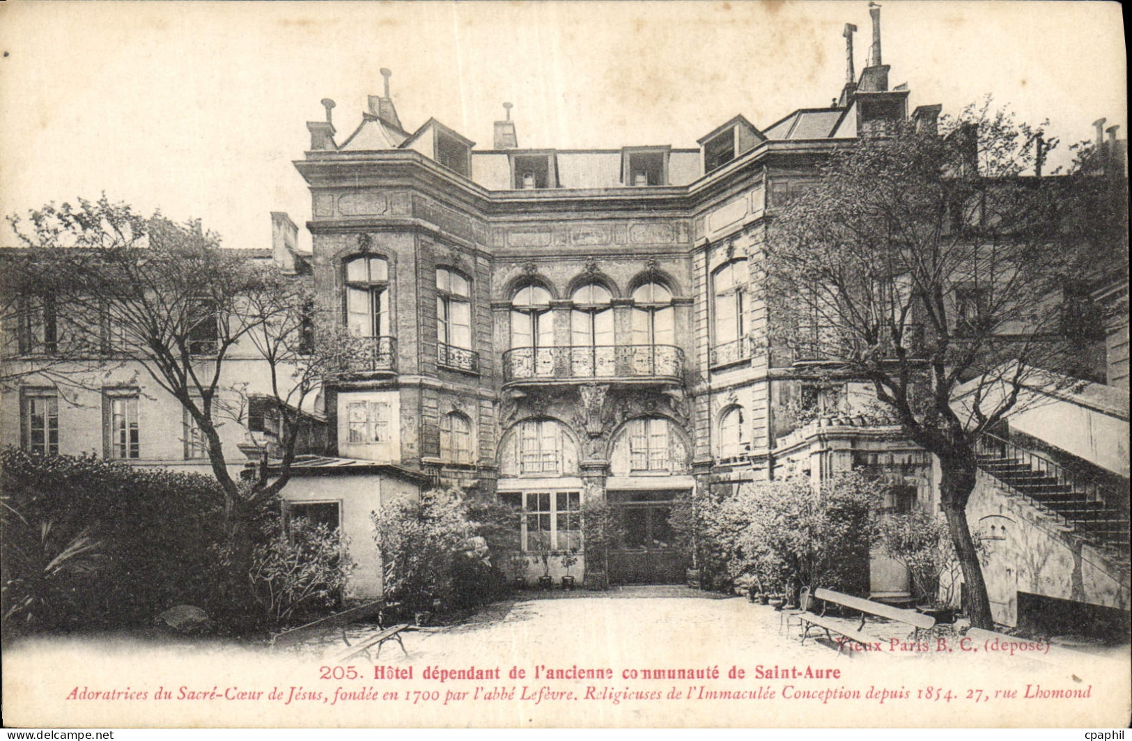 CPA Hotel dependant del'ancienne communaute de Saint Aure