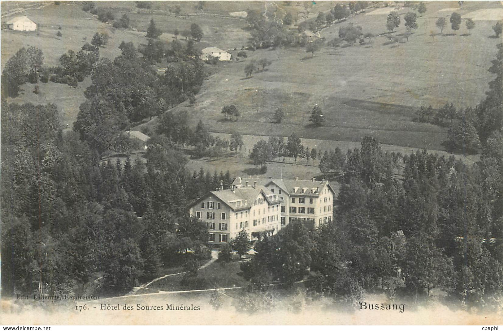 CPA Hotel des Sources Minerales Bussang