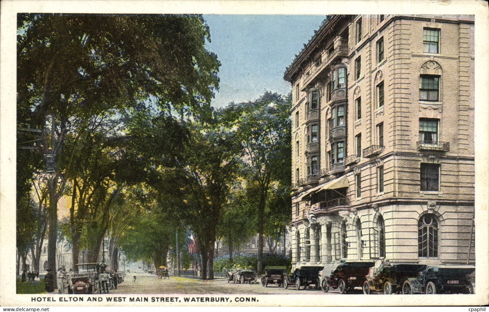 CPA Hotel Elton and West Main Street Waterbury Conn