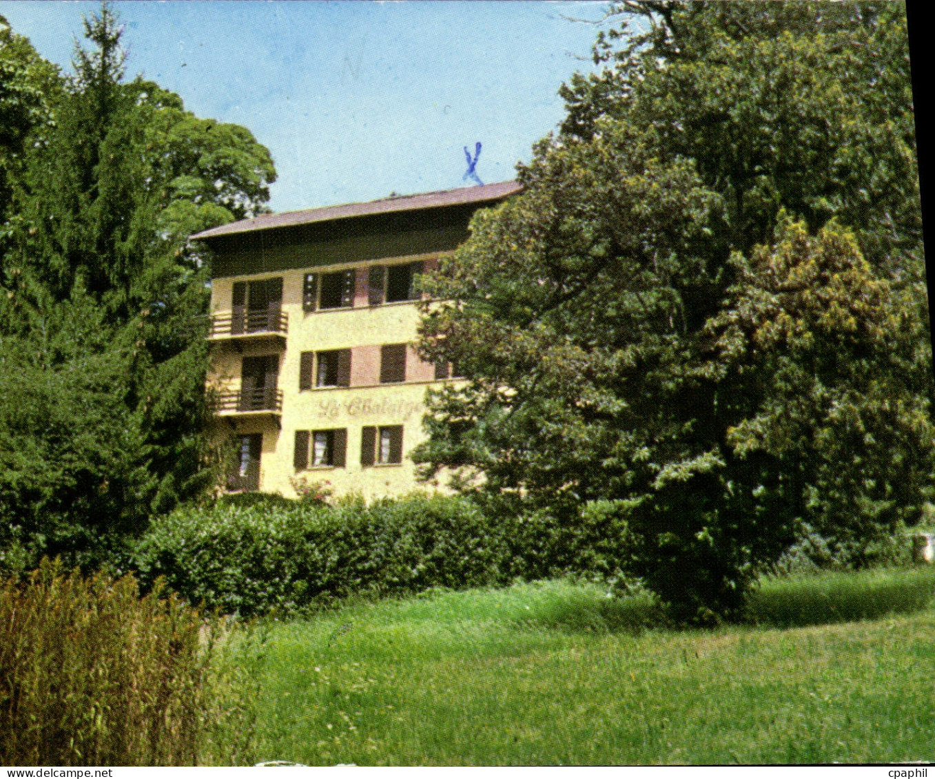 CPA Hotel la Chataigneraie Saint Martin Vesubie