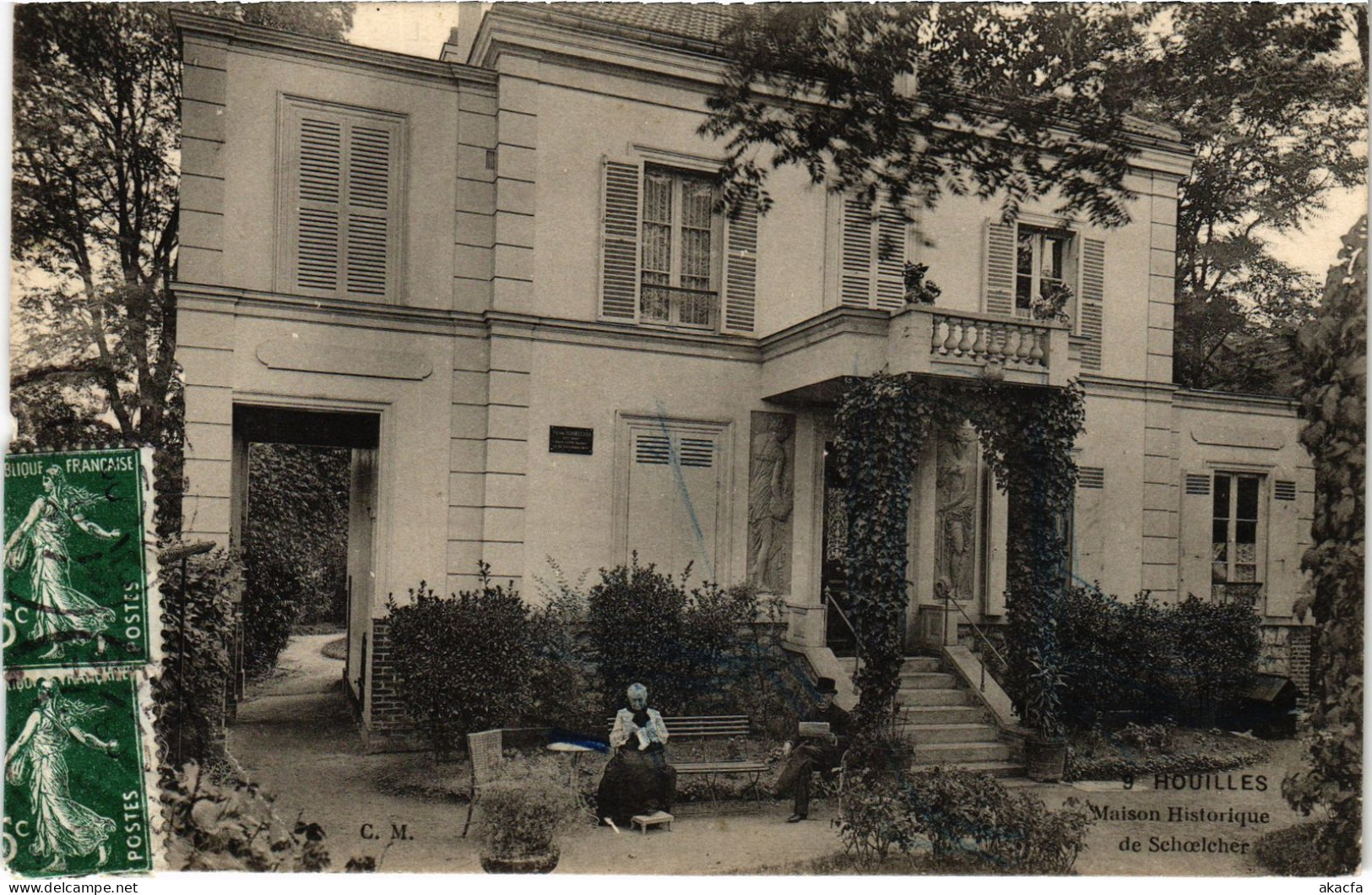 CPA Houilles Maison Historique FRANCE (1378724)