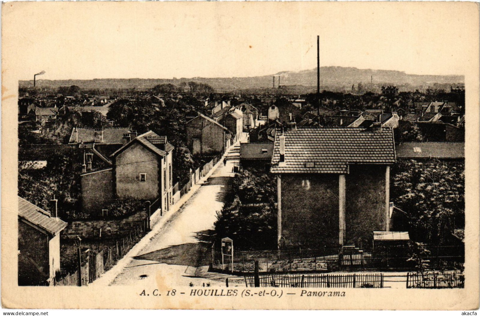 CPA Houilles Panorama FRANCE (1378731)