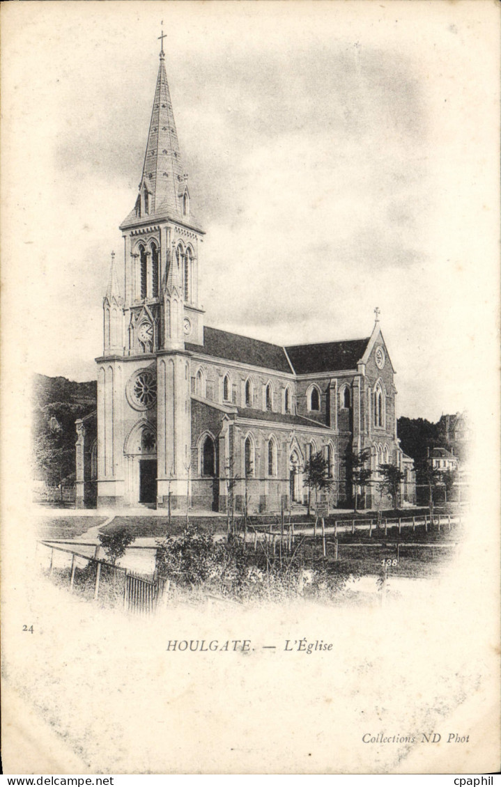CPA Houlgate L'Eglise