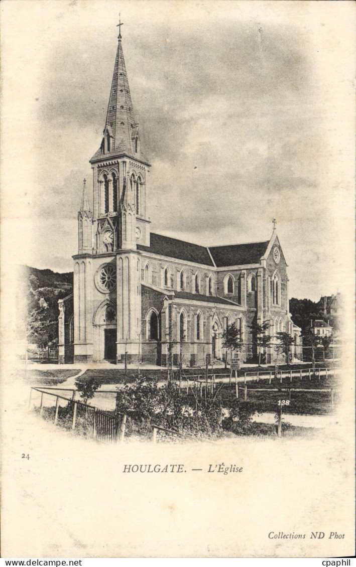 CPA Houlgate L'Eglise
