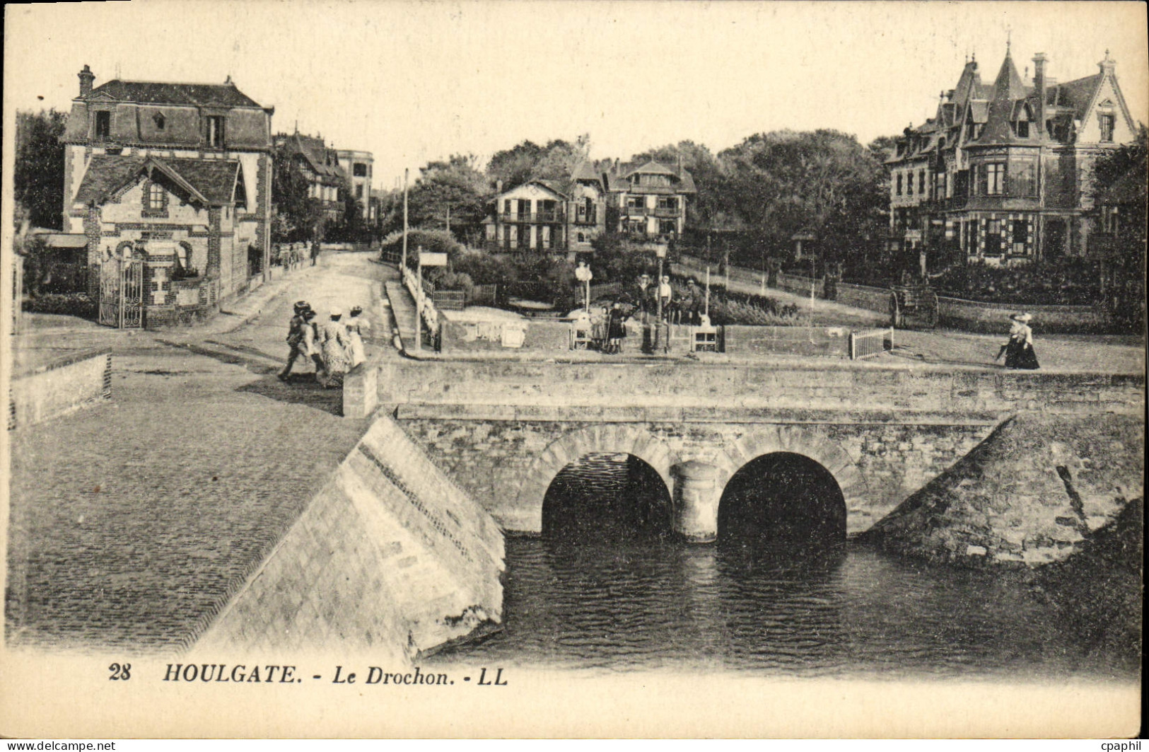 CPA Houlgate Le Drochon