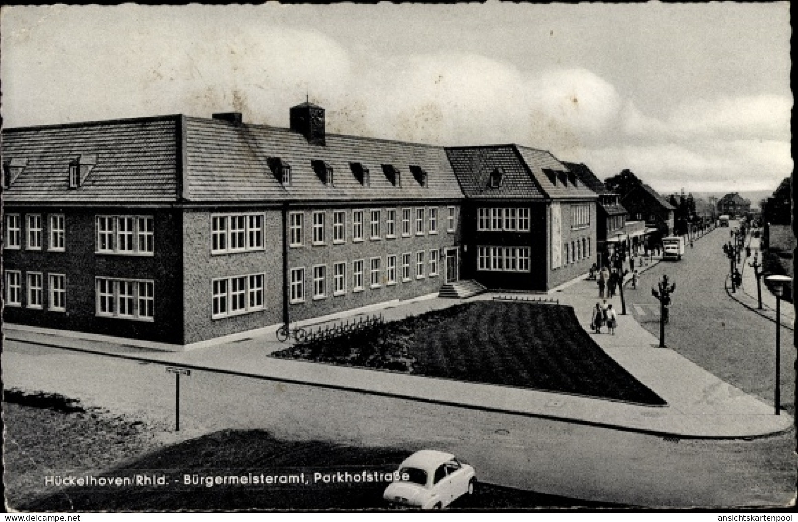 CPA Hückelhoven Nordrhein Westfalen, Bürgermeisteramt, Parkhofstraße