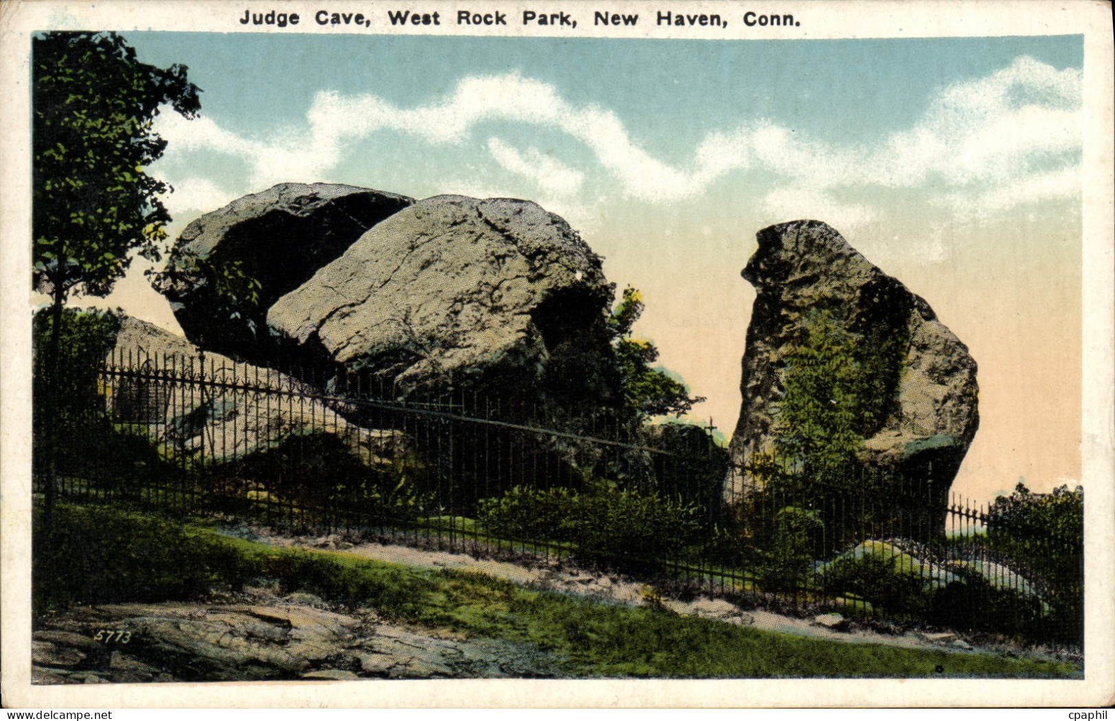 CPA Hudge Cave West Rock Park New Haven Conn