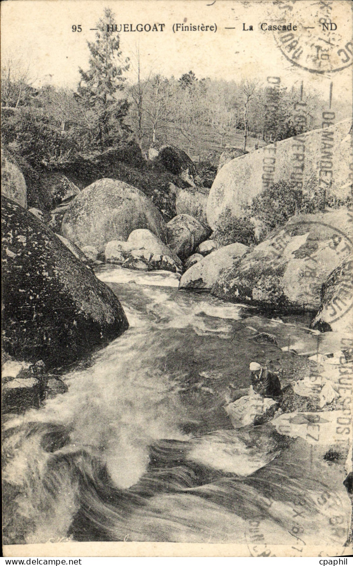 CPA Huelgoat La Cascade