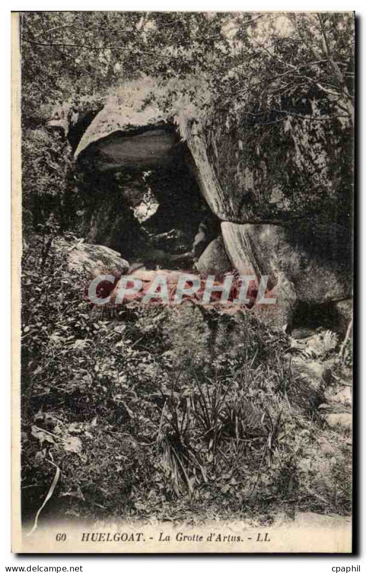 CPA Huelgoat La Grotte d'Artus