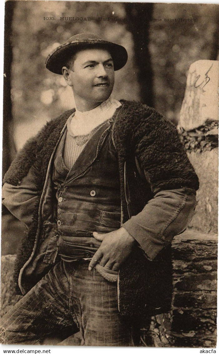CPA HUELGOAT - Un Patre (194245)