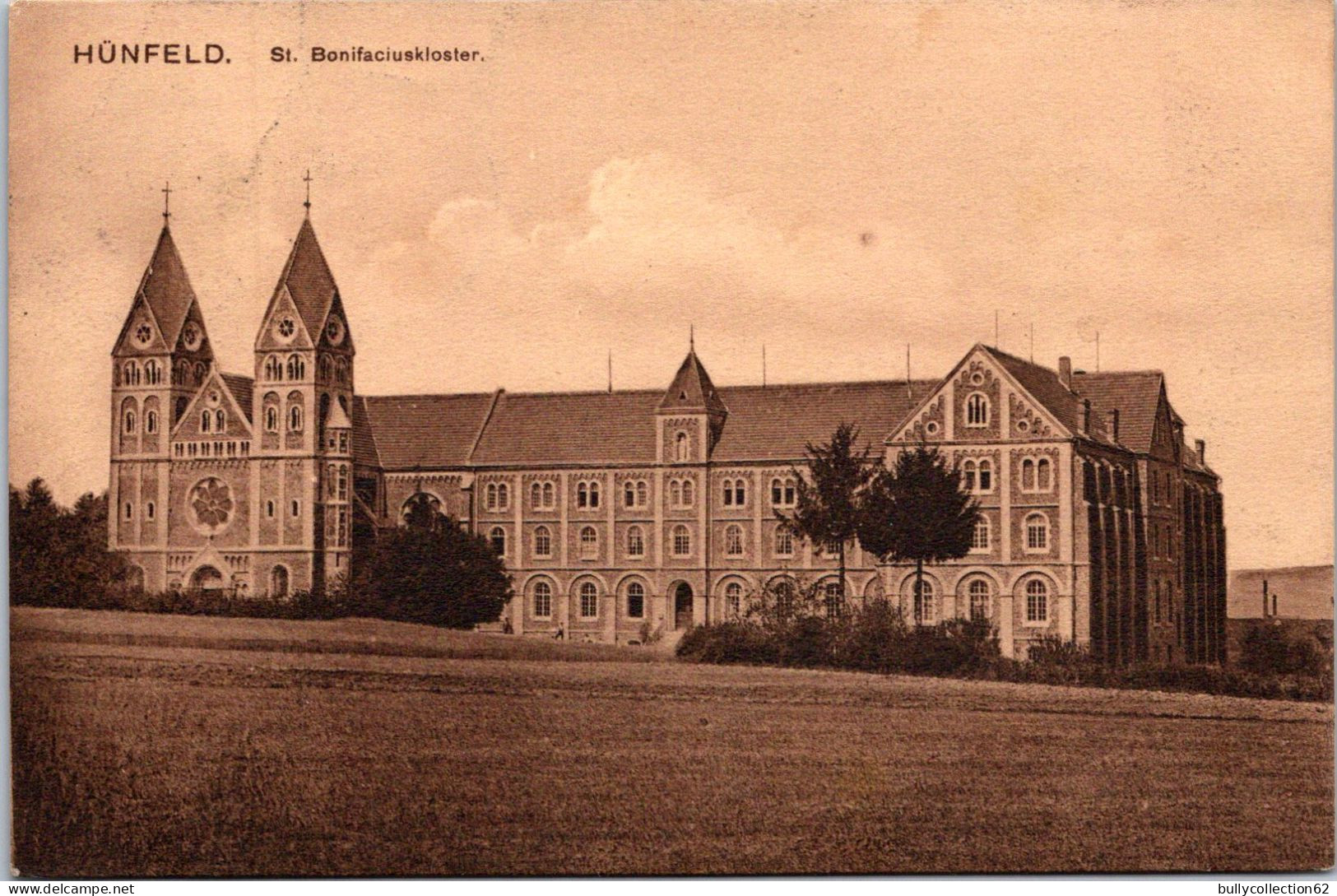 CPA  -    HÜNFELD   St Bonifaciuskloster