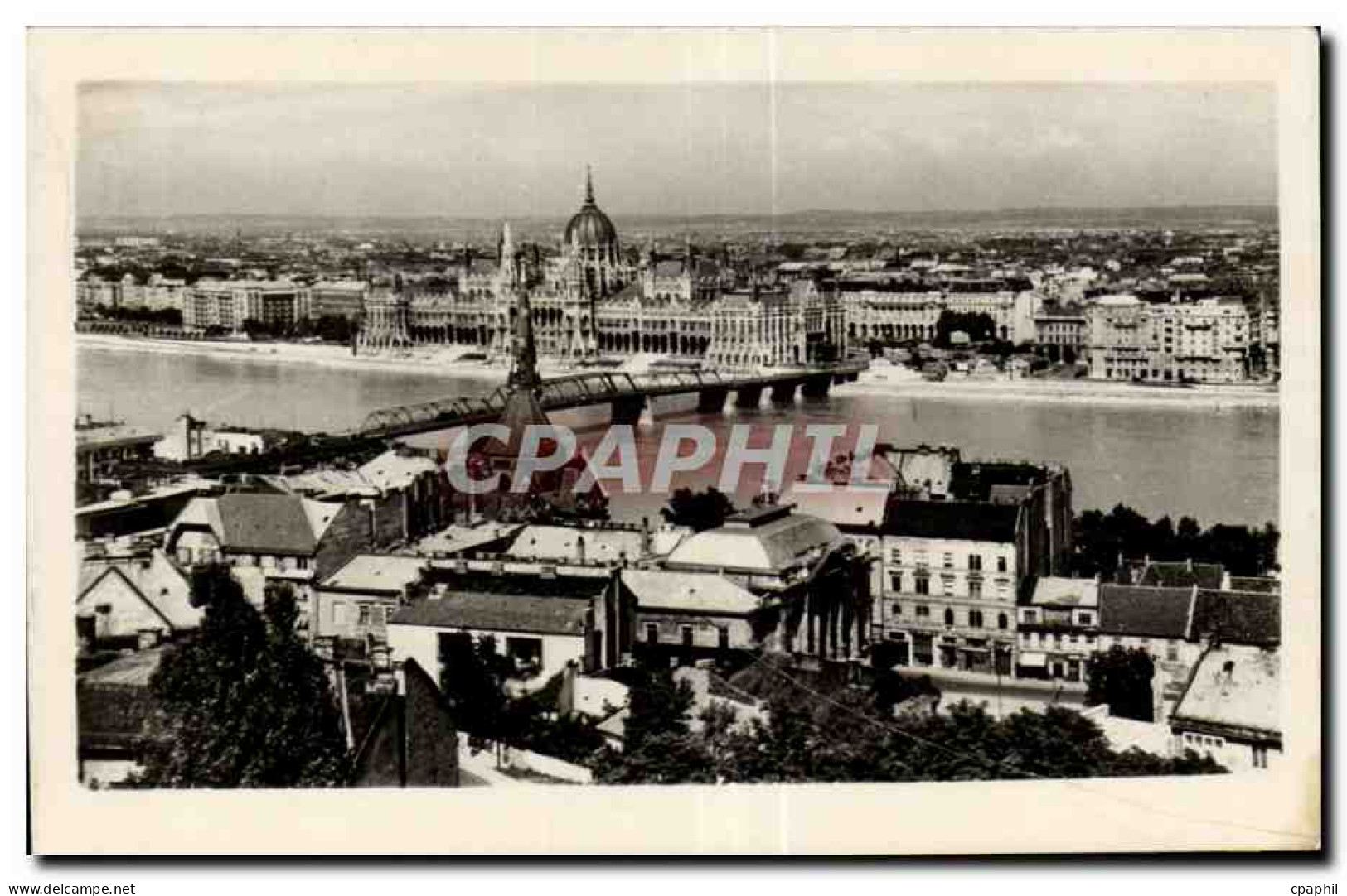 CPA Hungary Budapest Latkep Hongrie