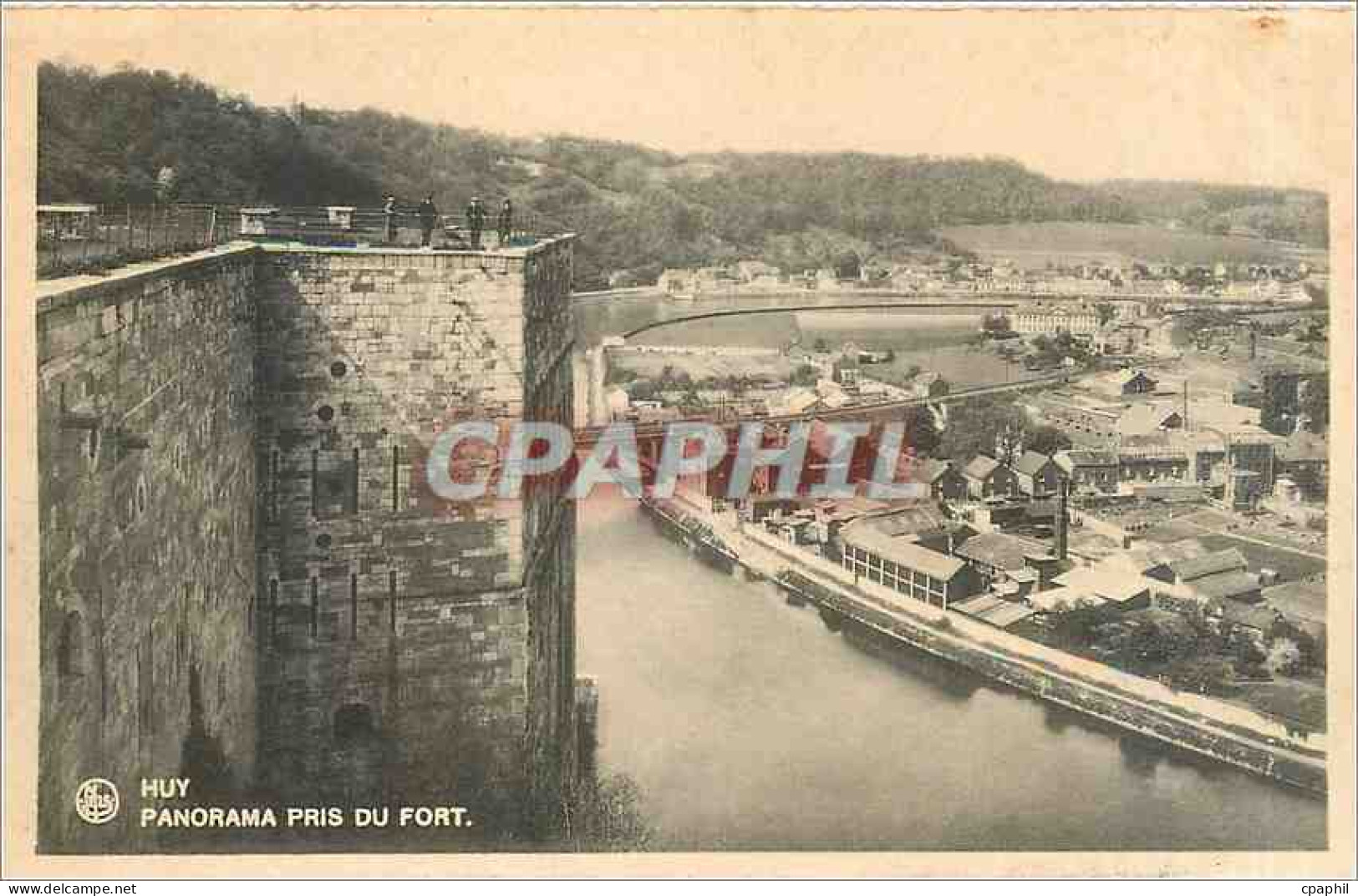 CPA Huy Panorama pris du Fort
