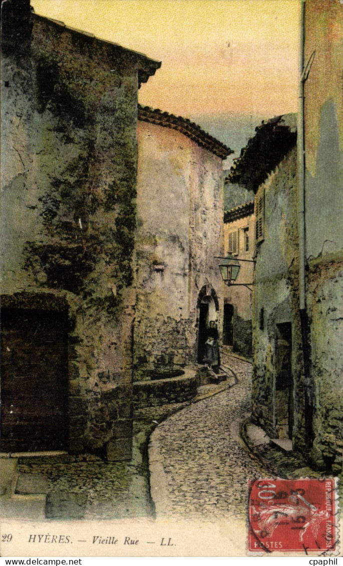 CPA Hyeres Vieille rue