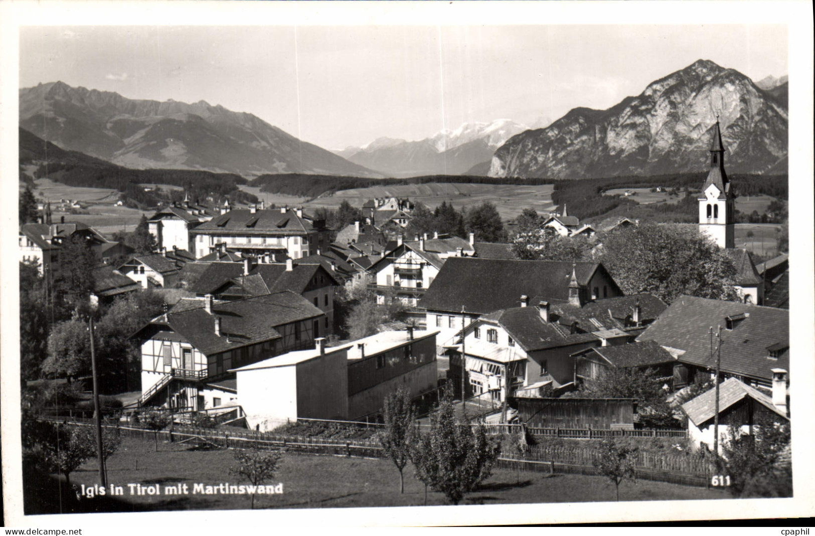 CPA Igis in Tirol mit Martinswand