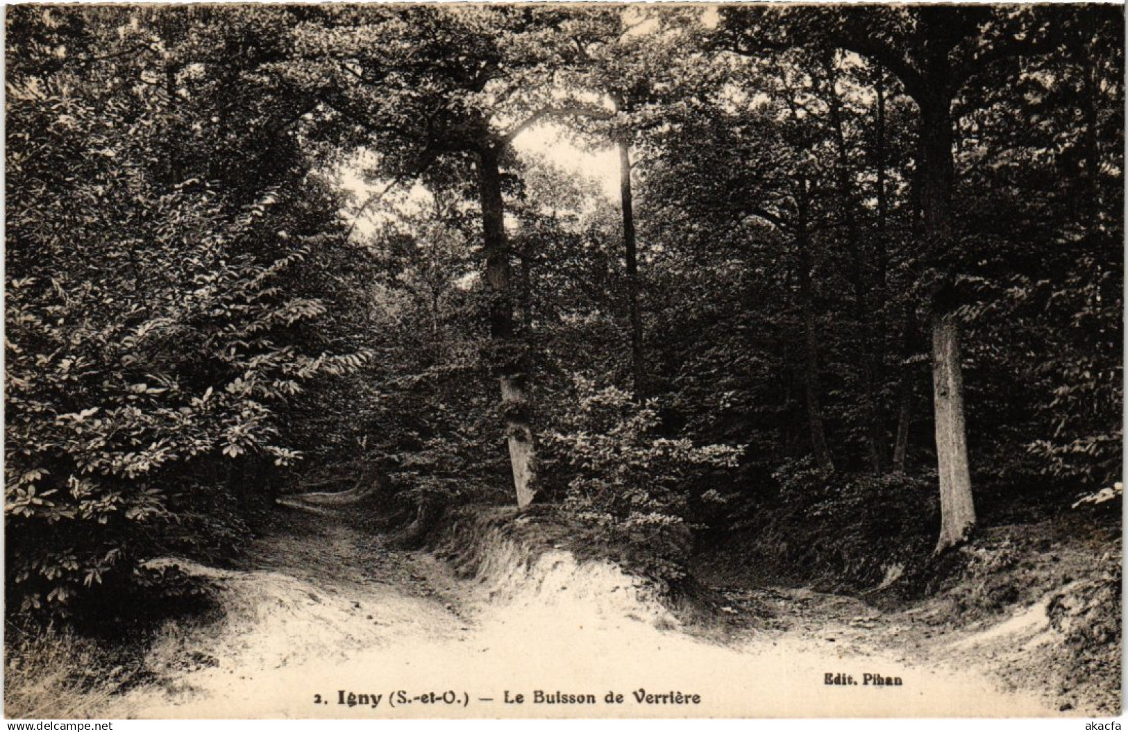 CPA IGNY Le Buisson de Verriere (1355146)