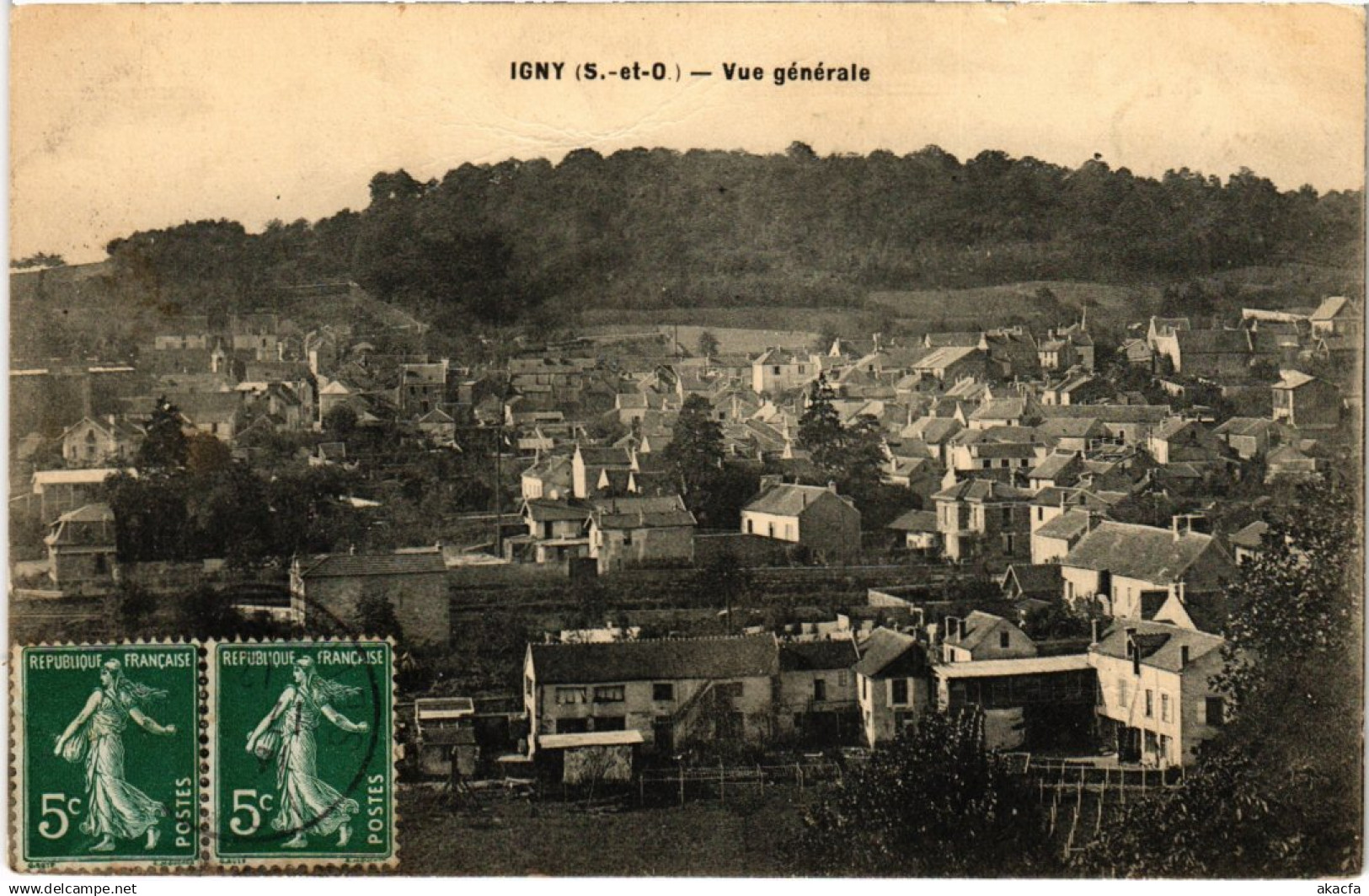 CPA Igny Vue Generale FRANCE (1370994)